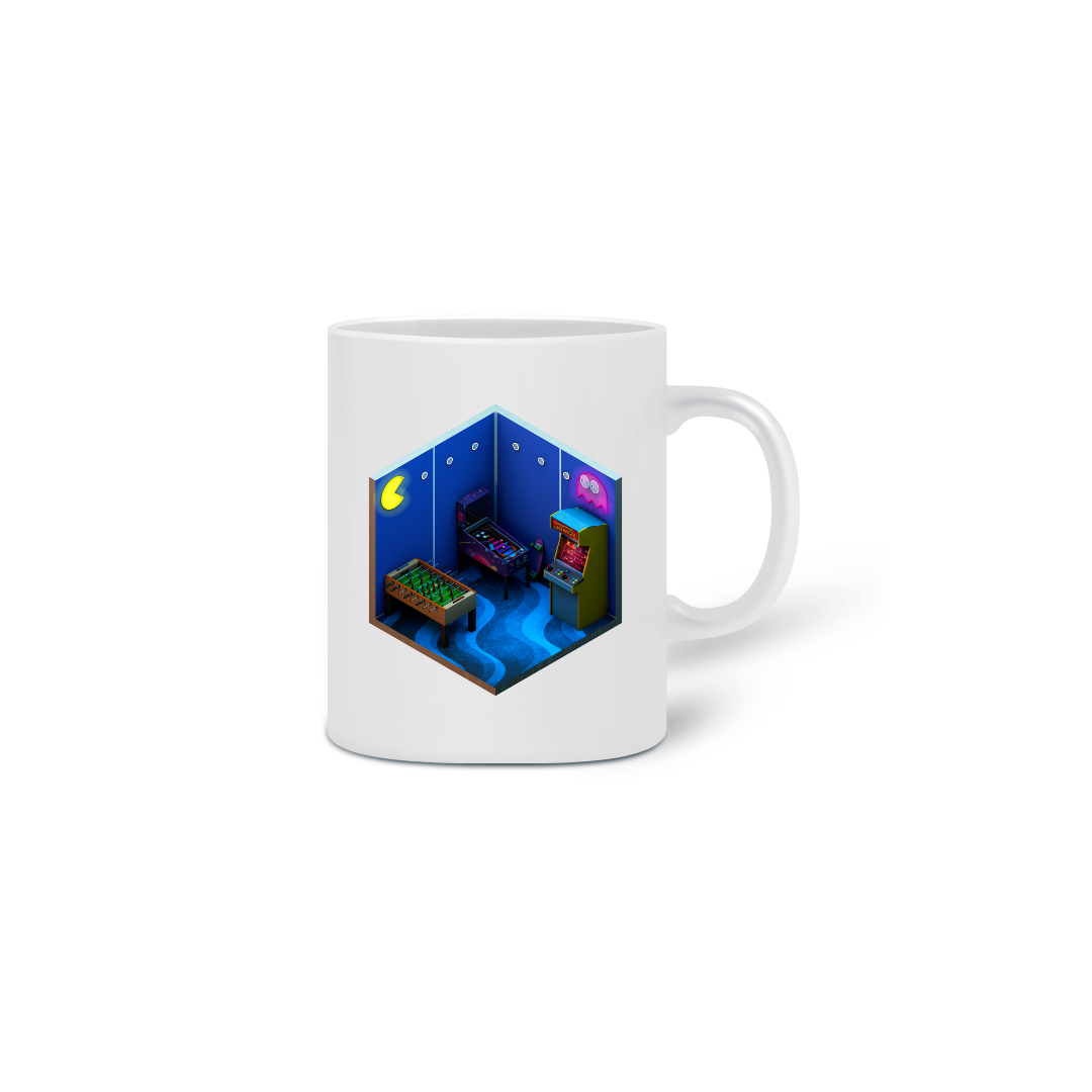Nome do produto: Caneca - Sala de Jogos