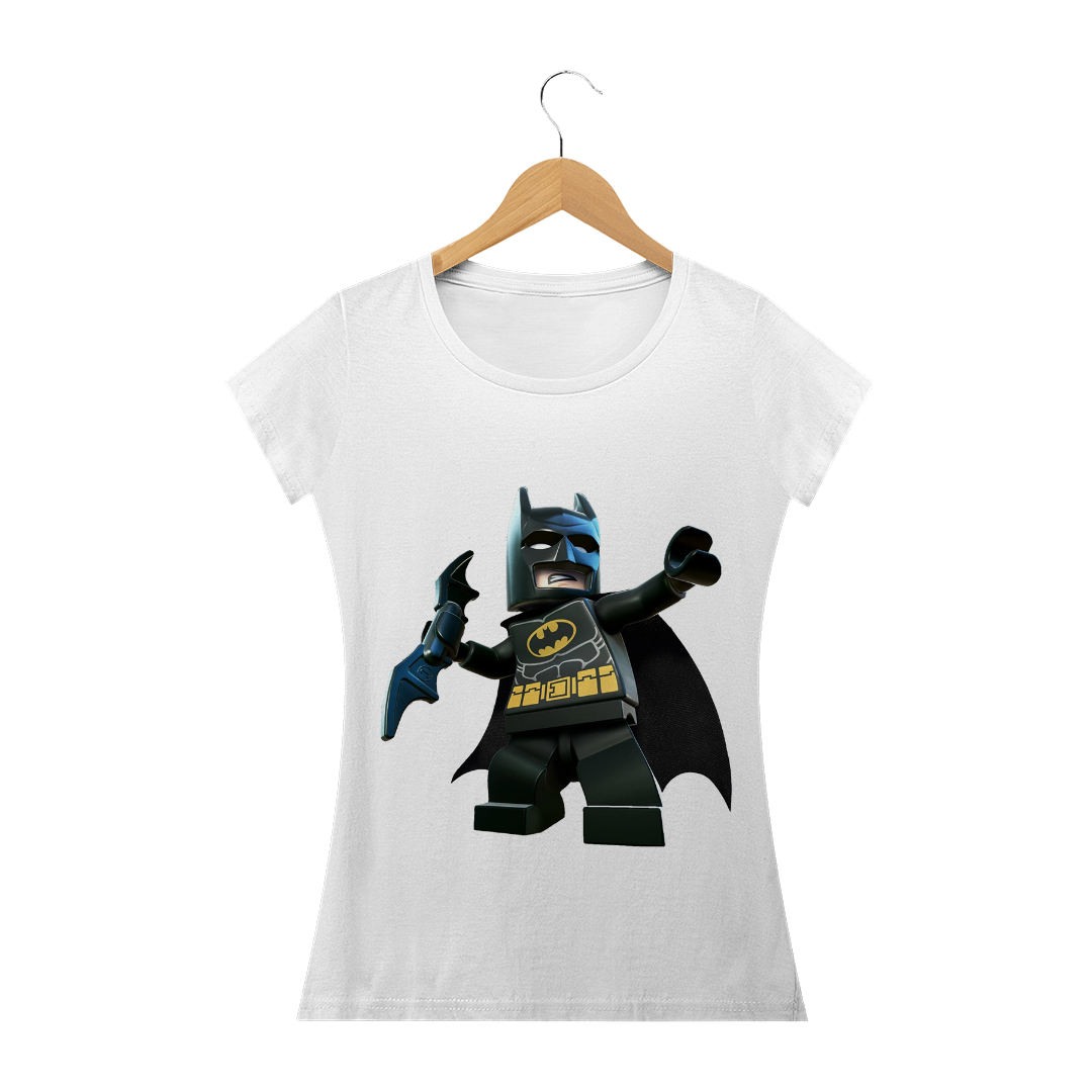Nome do produto: Camiseta Baby Long Feminina - Lego Batman