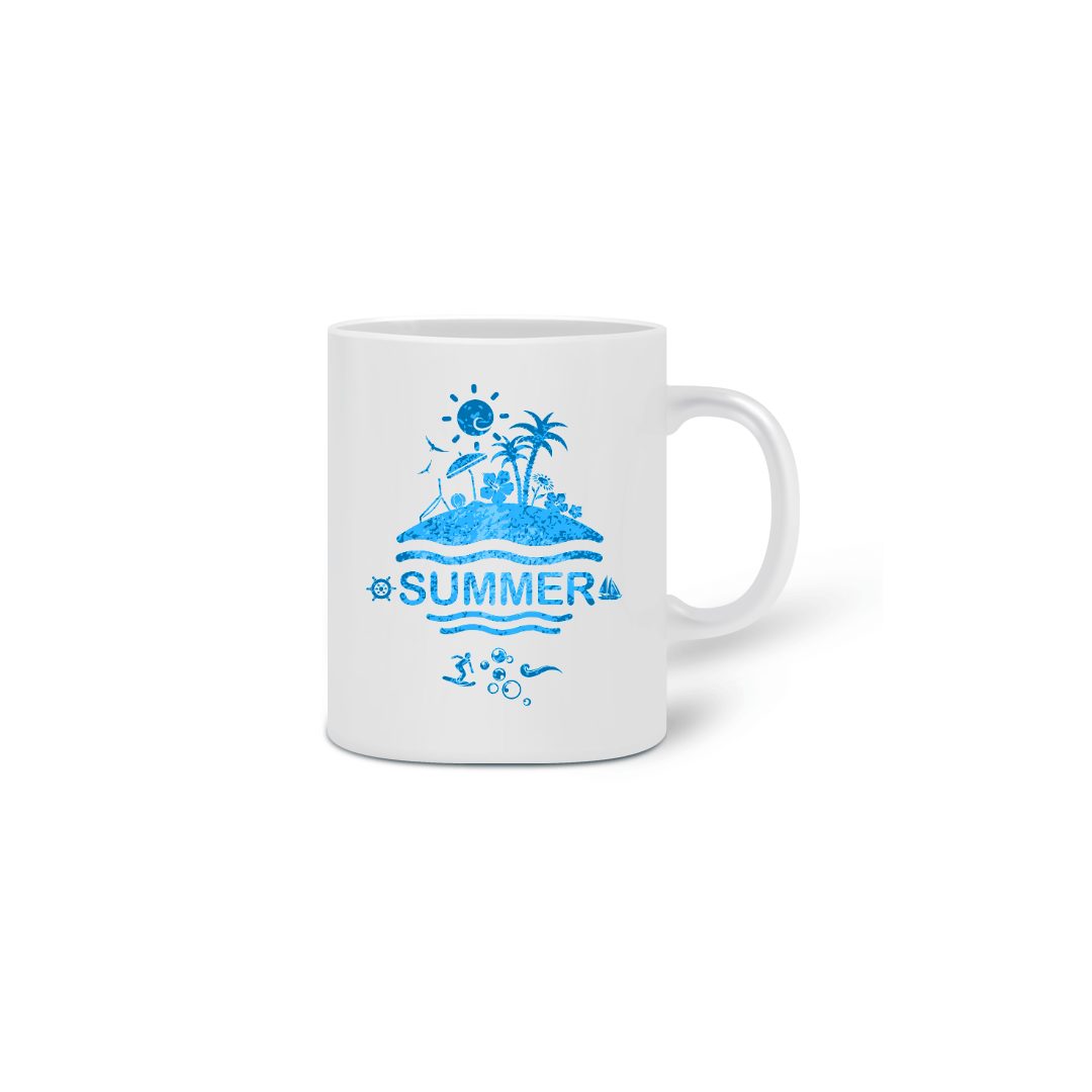 Nome do produto: Caneca - Summer Acqua