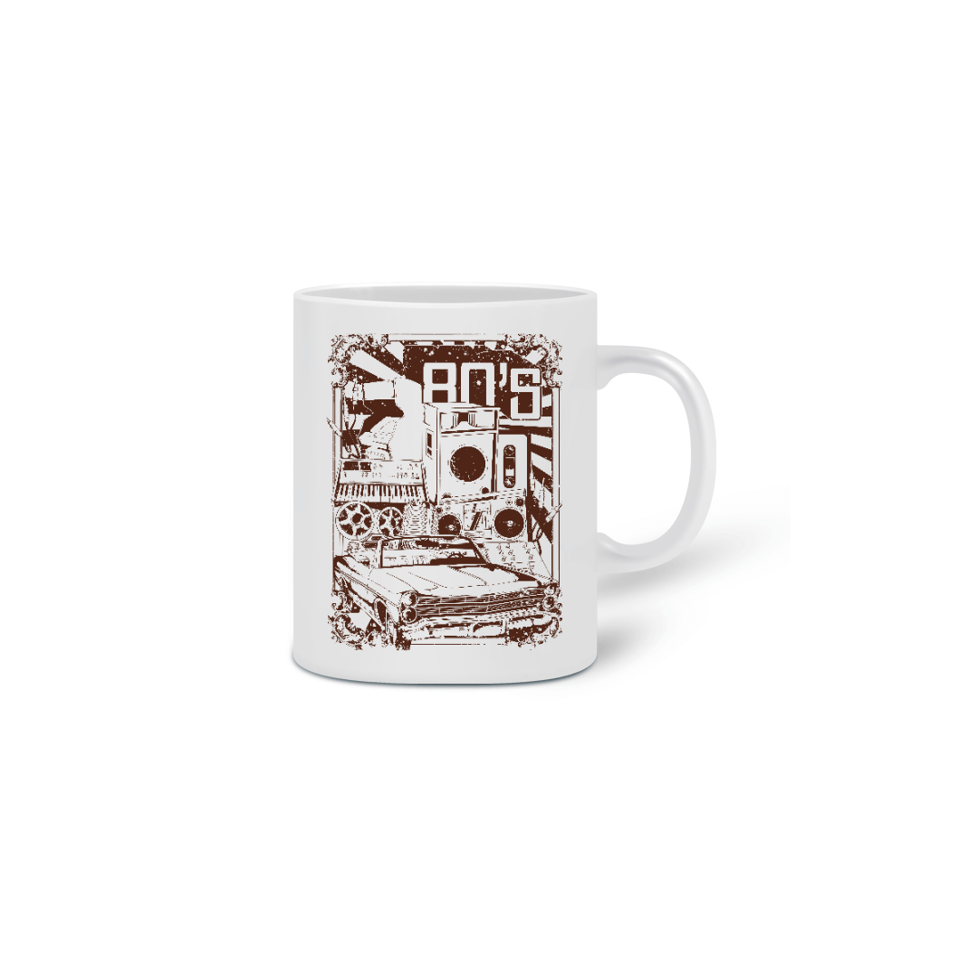 Nome do produto: Caneca - Vintage Anos 80