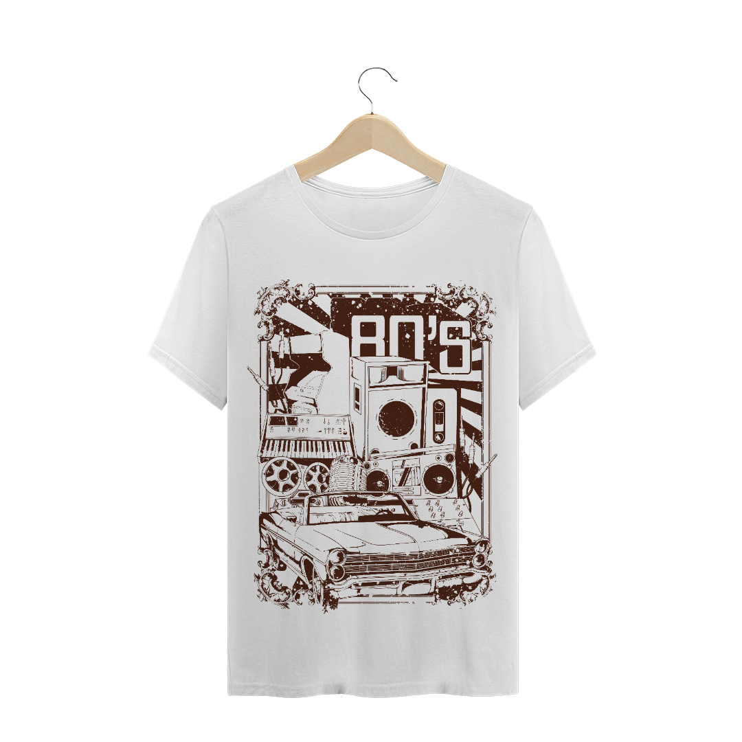 Nome do produto: Camiseta Masculina - Vintage Anos 80