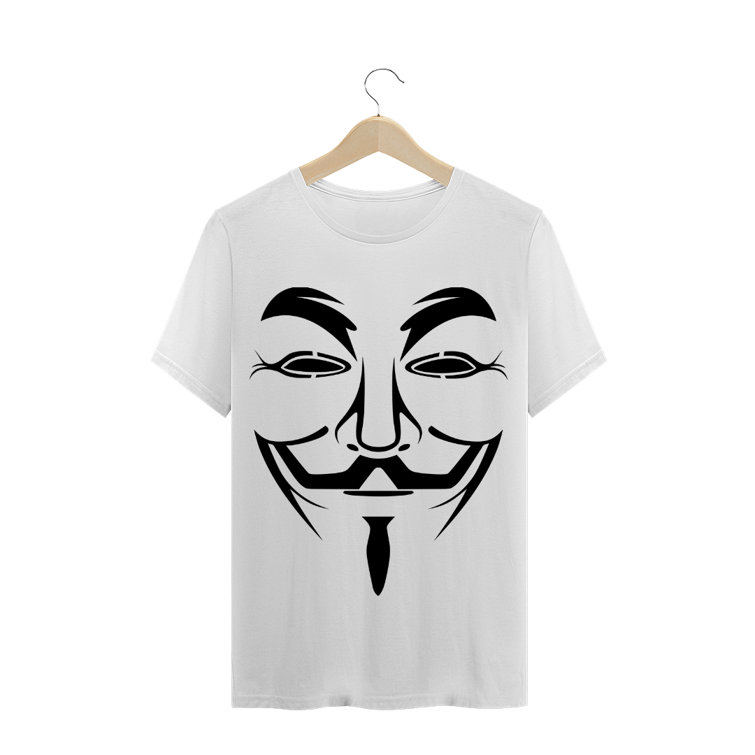 Nome do produto: Camiseta Masculina - Guy Fawkes