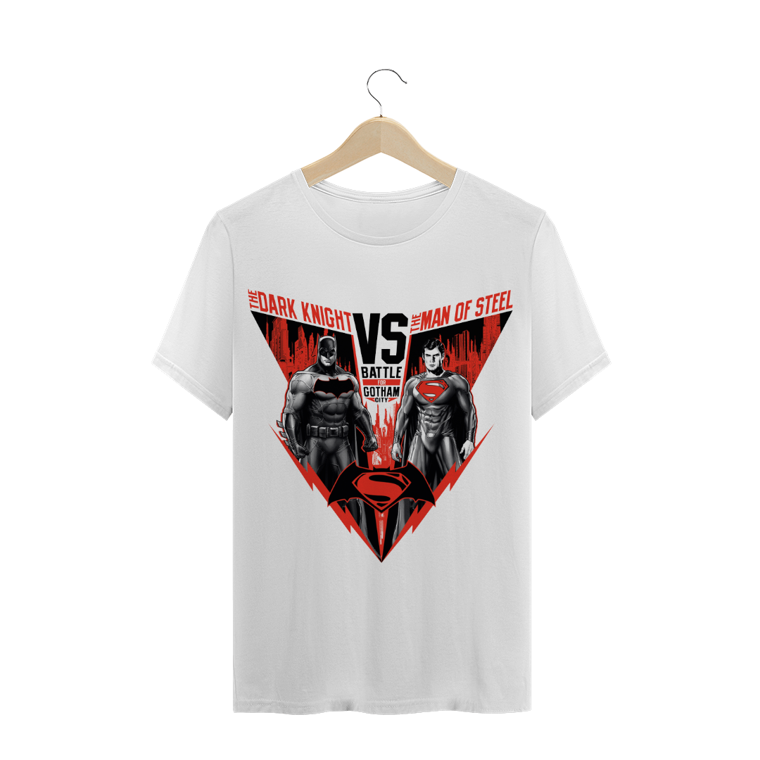 Nome do produto: Camiseta Masculina - Batman vs Superman