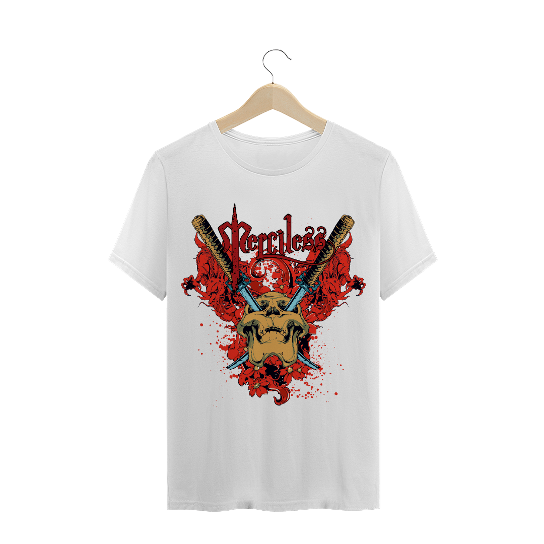 Nome do produto: Camiseta Masculina - Impiedoso