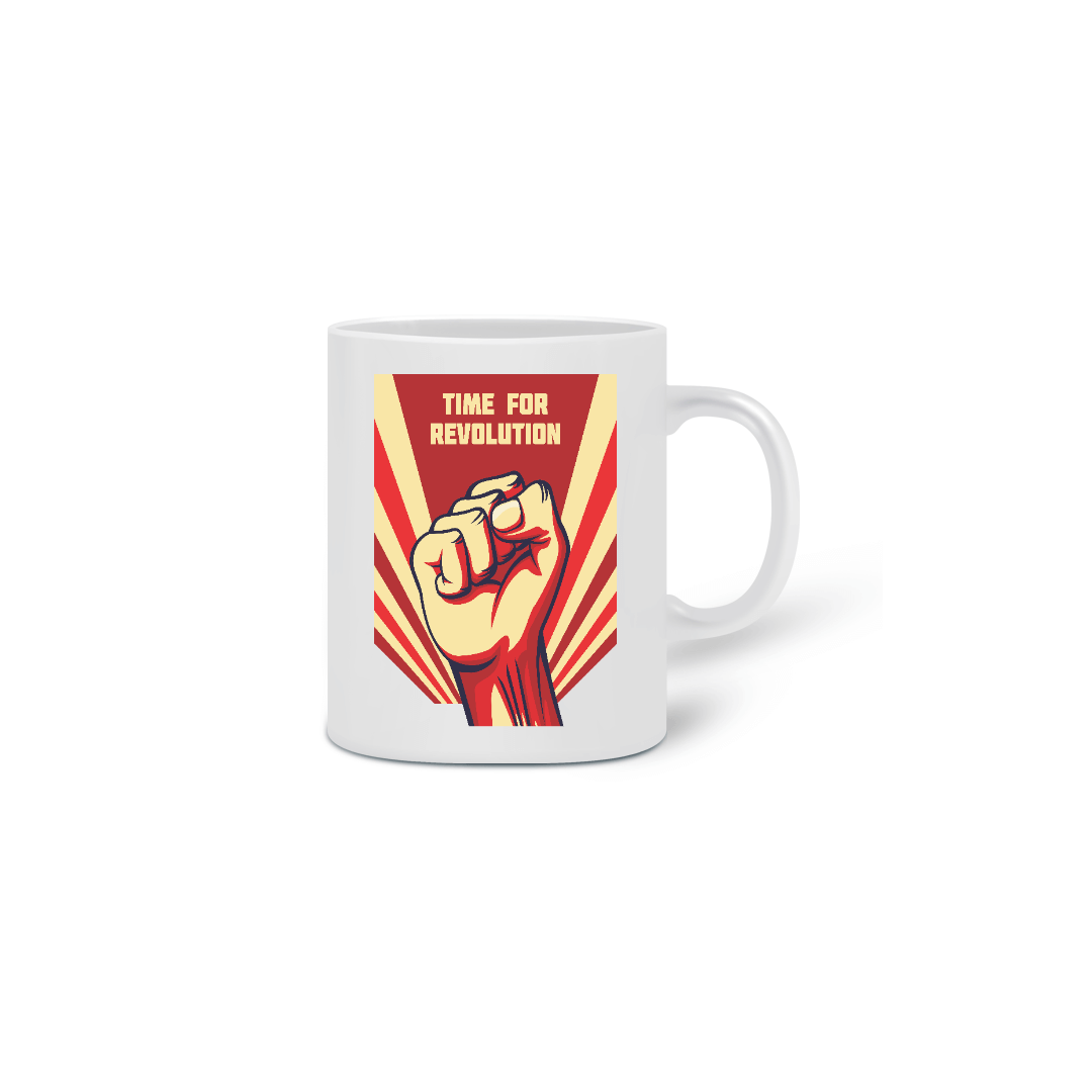 Nome do produto: Time for Revolution - Caneca