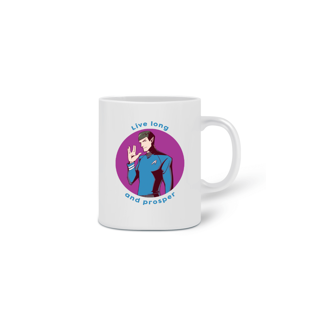 Nome do produto: Caneca Spock - Star Trek 