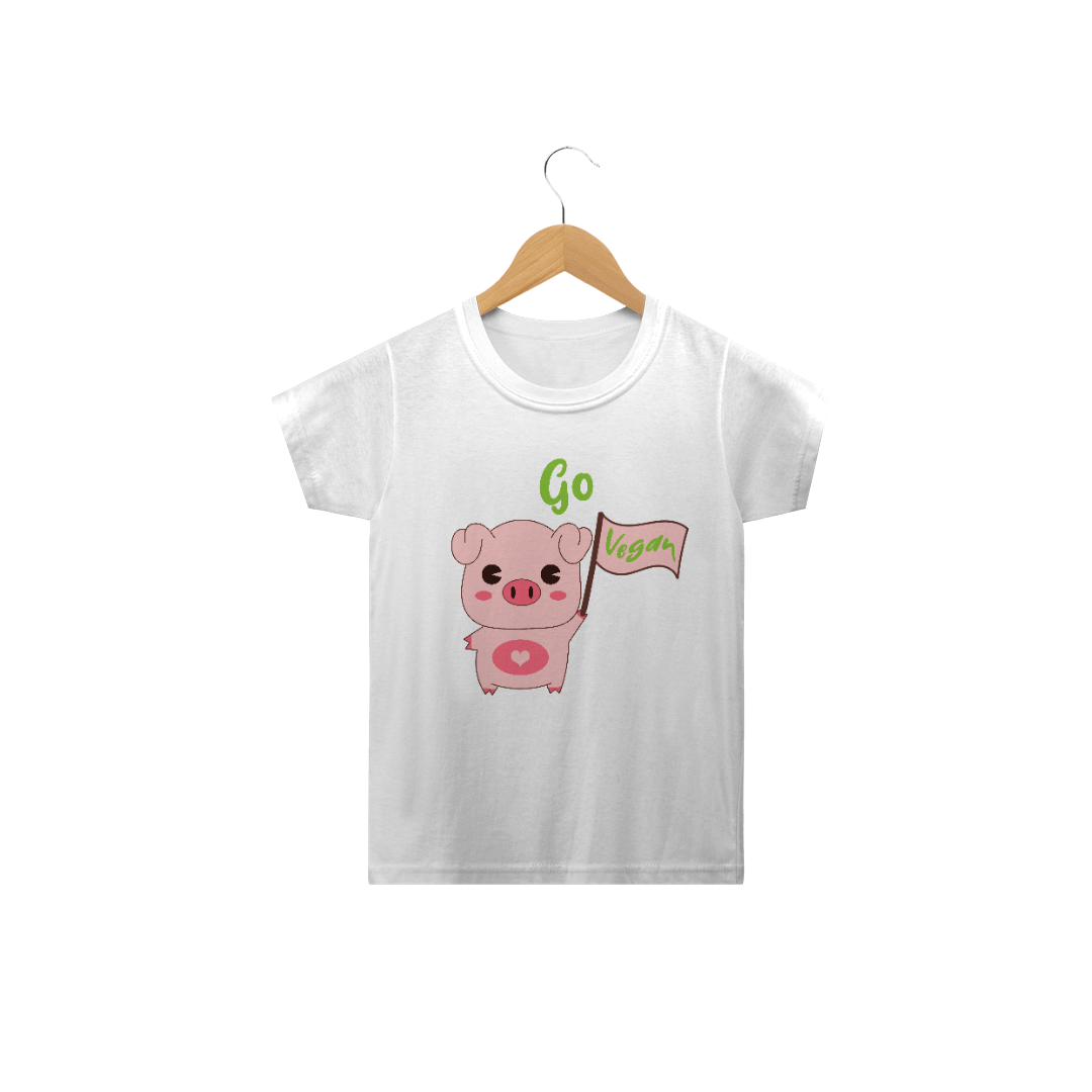 Nome do produto: Blusa Infantil Go Vegan