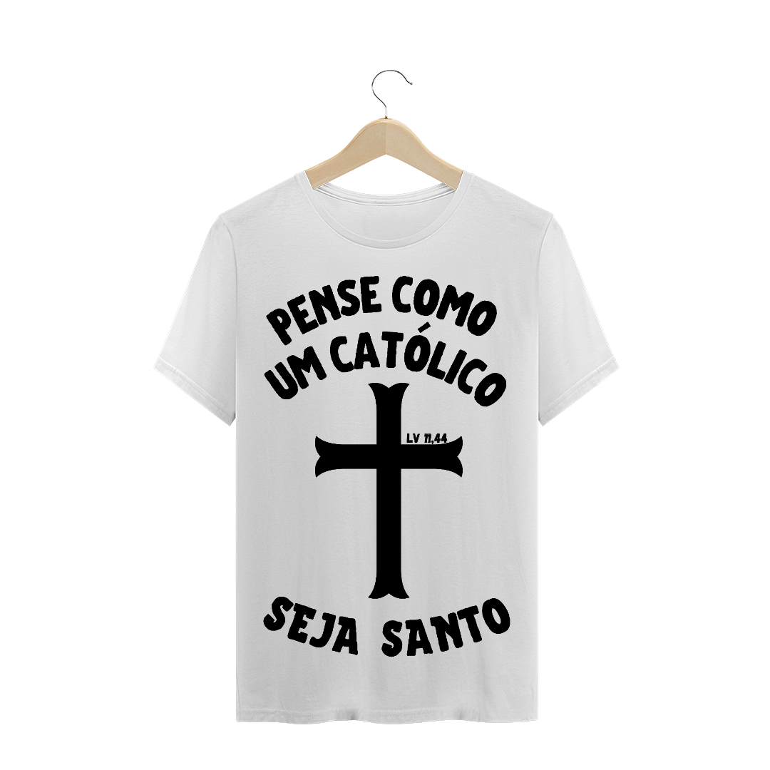 Nome do produto: T-Shirt Plus Size A Seja Santo Preto