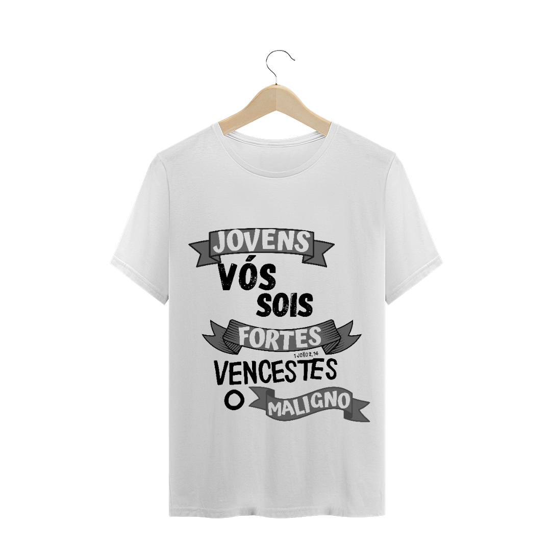 Nome do produto: T-Shirt Plus Size Jovens Fortes Preto