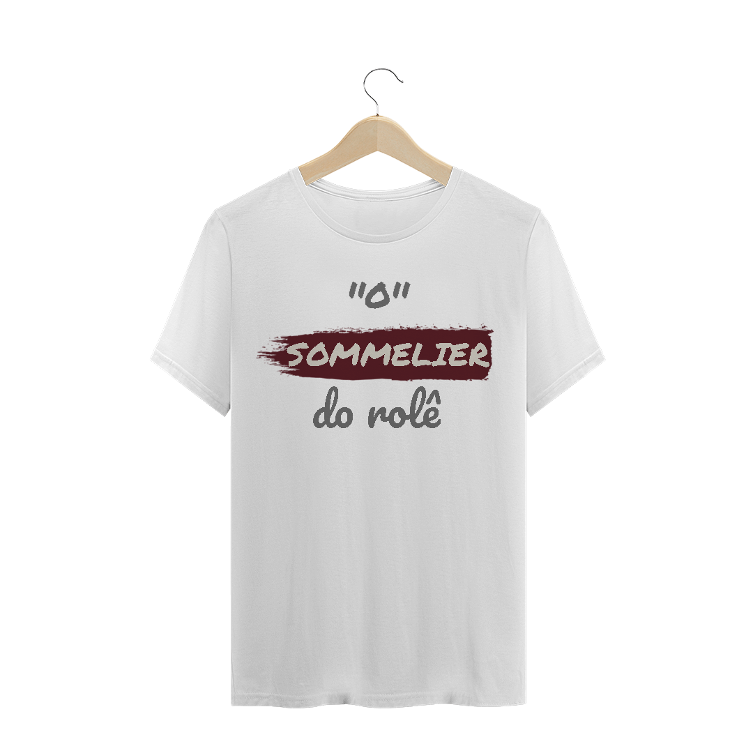 Nome do produto: Camiseta Quality Estampa Frase - O Sommelier do rolê