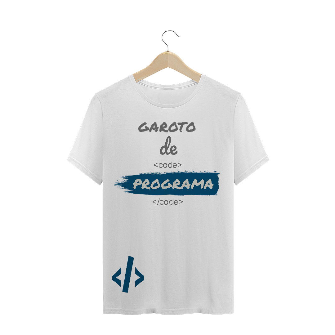 Nome do produto: Camiseta Quality Estampa Frase - Garoto de Programa