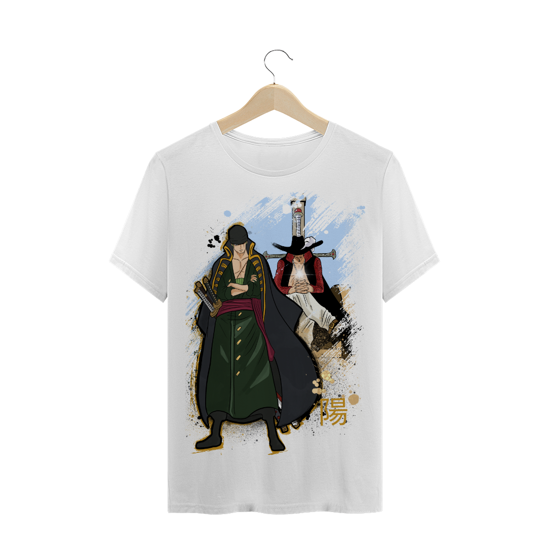 Nome do produto: PaulaYaang - T-SHIRT PRIME - Zoro/Mihawk