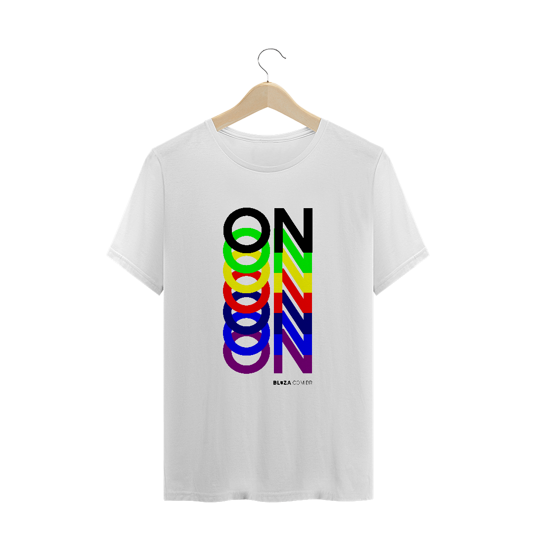 Nome do produto: ON, Camiseta Masculina, Bluza.com.br