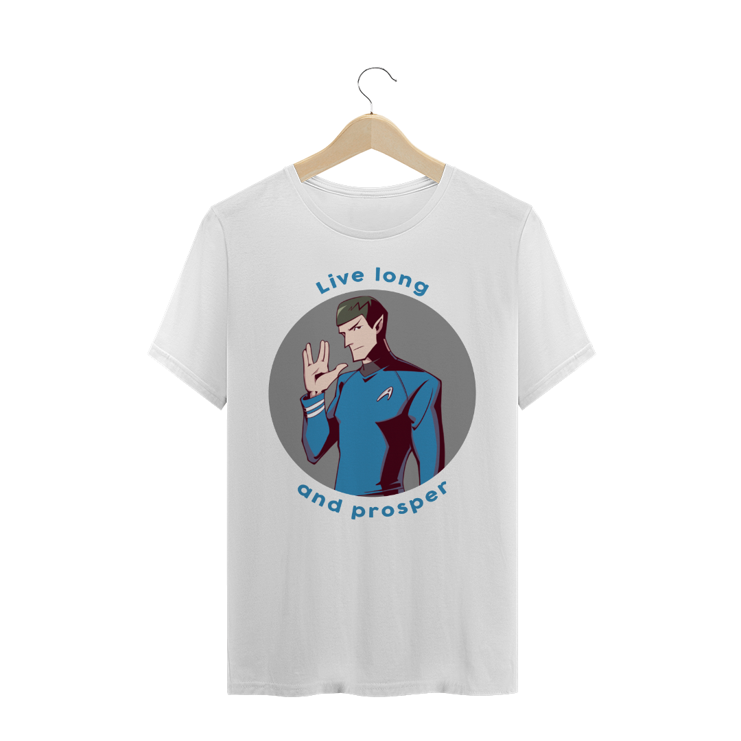 Nome do produto: Blusa Prime Spock -  fundo cinza