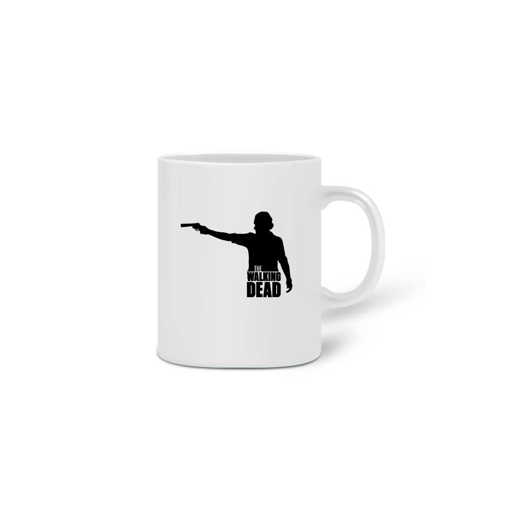 Nome do produto: Caneca The Walking Dead - Rick Grimes 