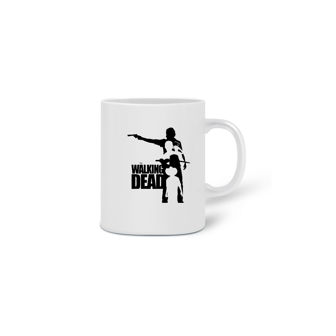Nome do produto: Caneca The Walking Dead Silhueta