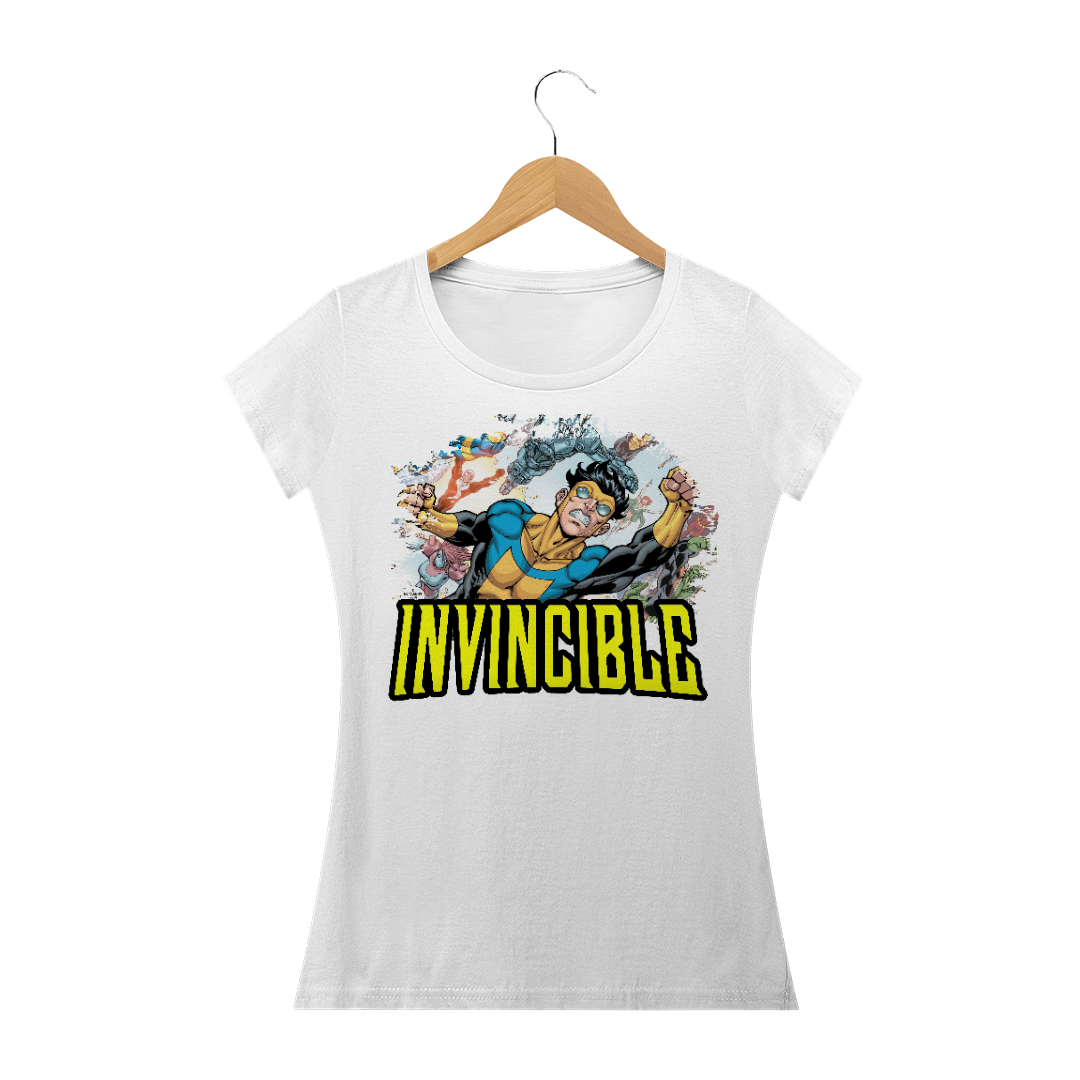 Nome do produto: Camiseta - Invincible - Feminino