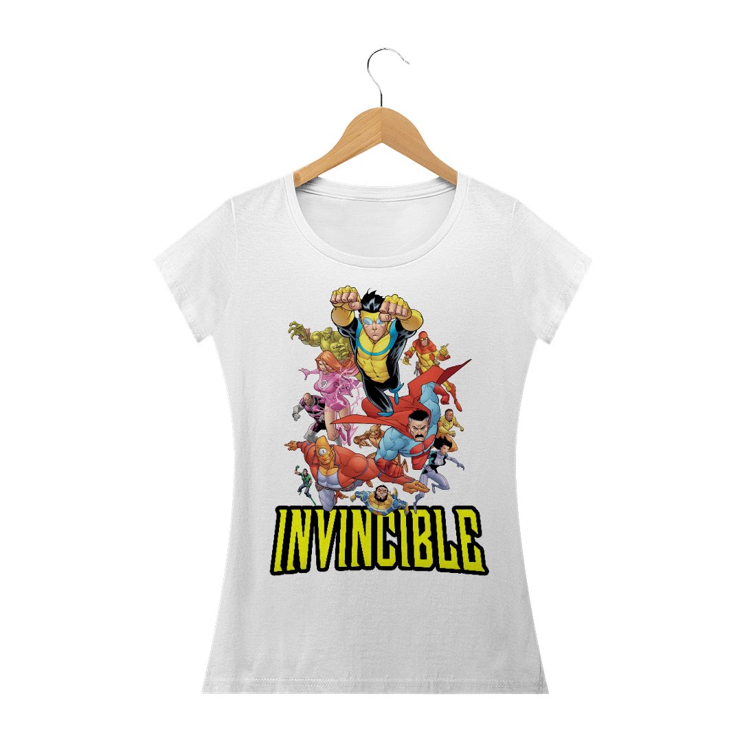 Nome do produto: Camiseta - Invincible - Feminino