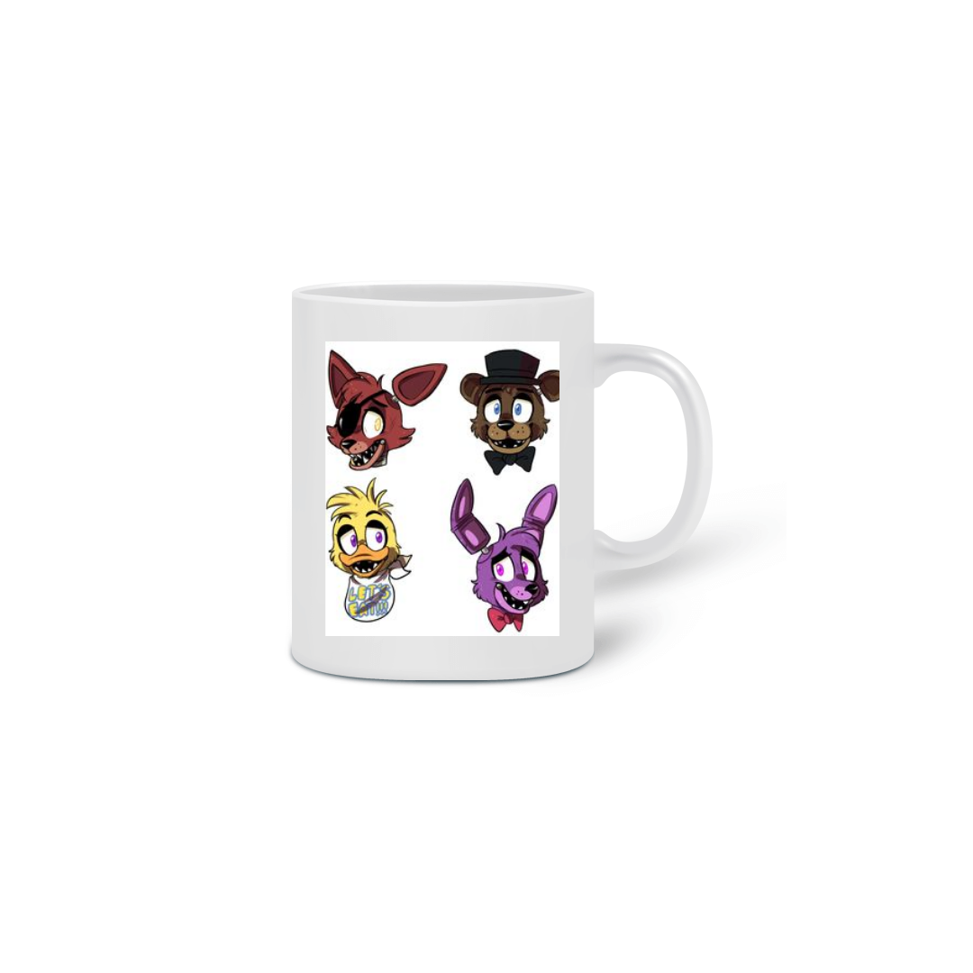 Nome do produto: caneca do fnaf