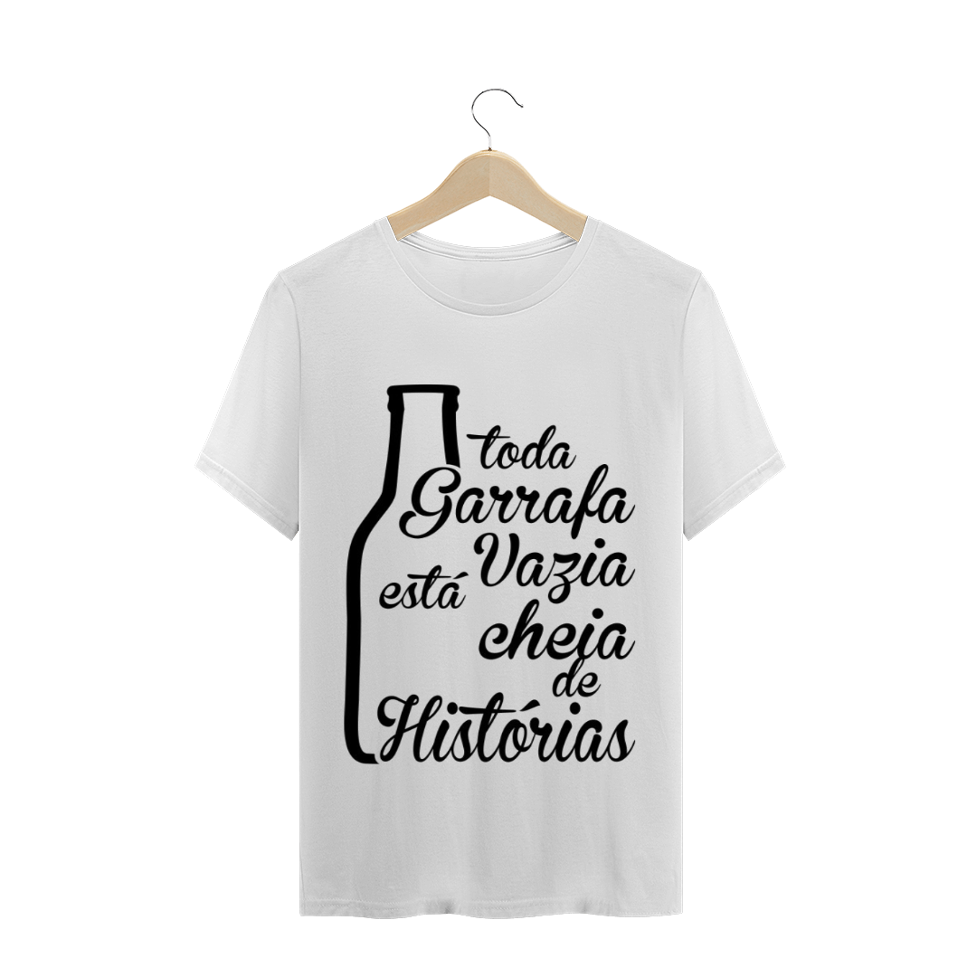 CAMISETA MASCULINA TODA GARAFA VAZIA