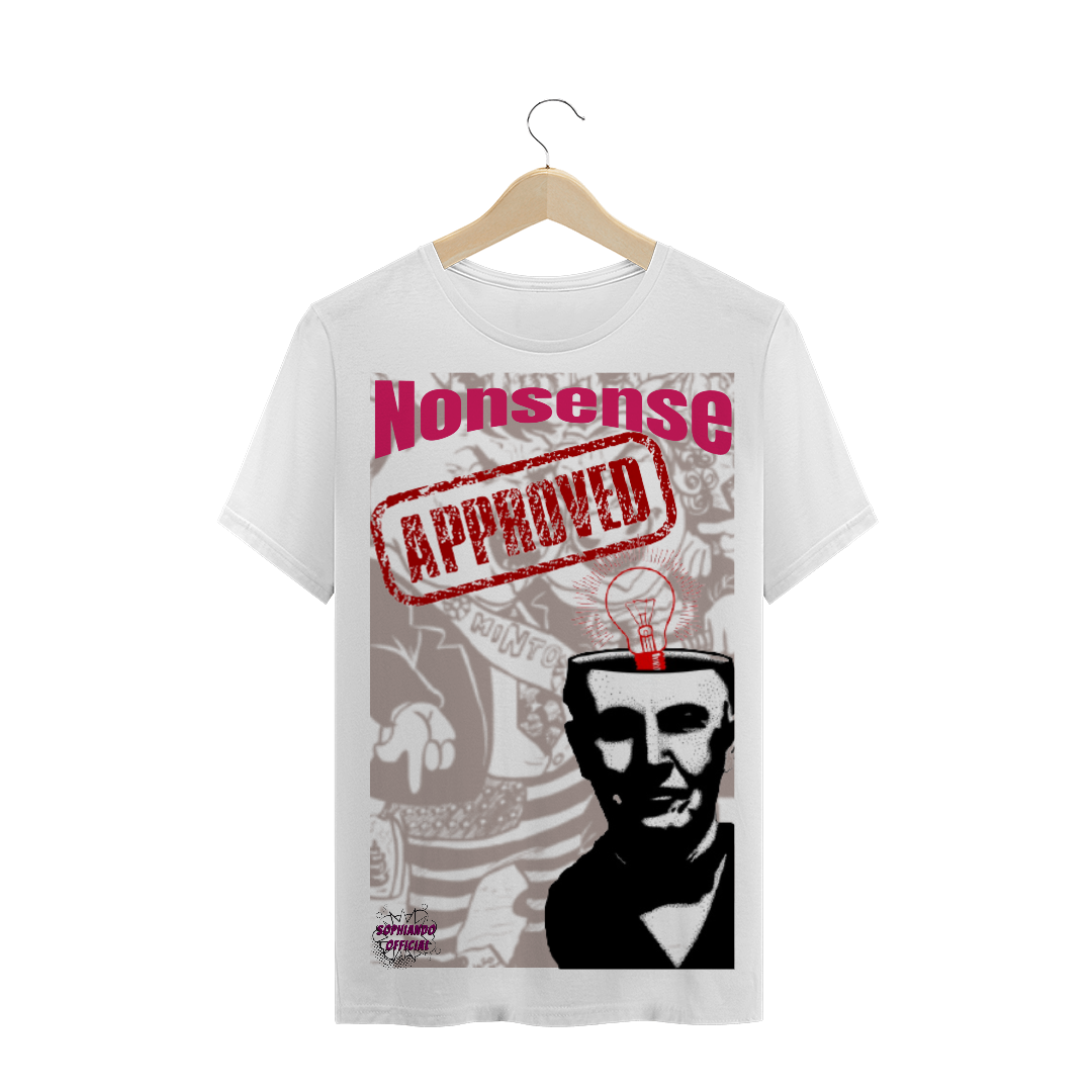Nome do produto: Nonsense! Camisa Masculina Plus Size