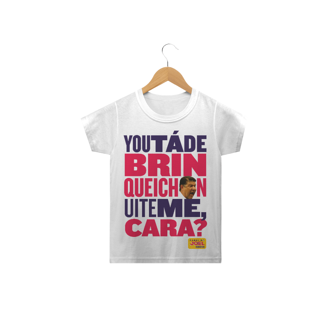 Nome do produto: Uh, papai chegou |  You tá de Brinqueichon uite me cara? COLOR | Camisa infantil