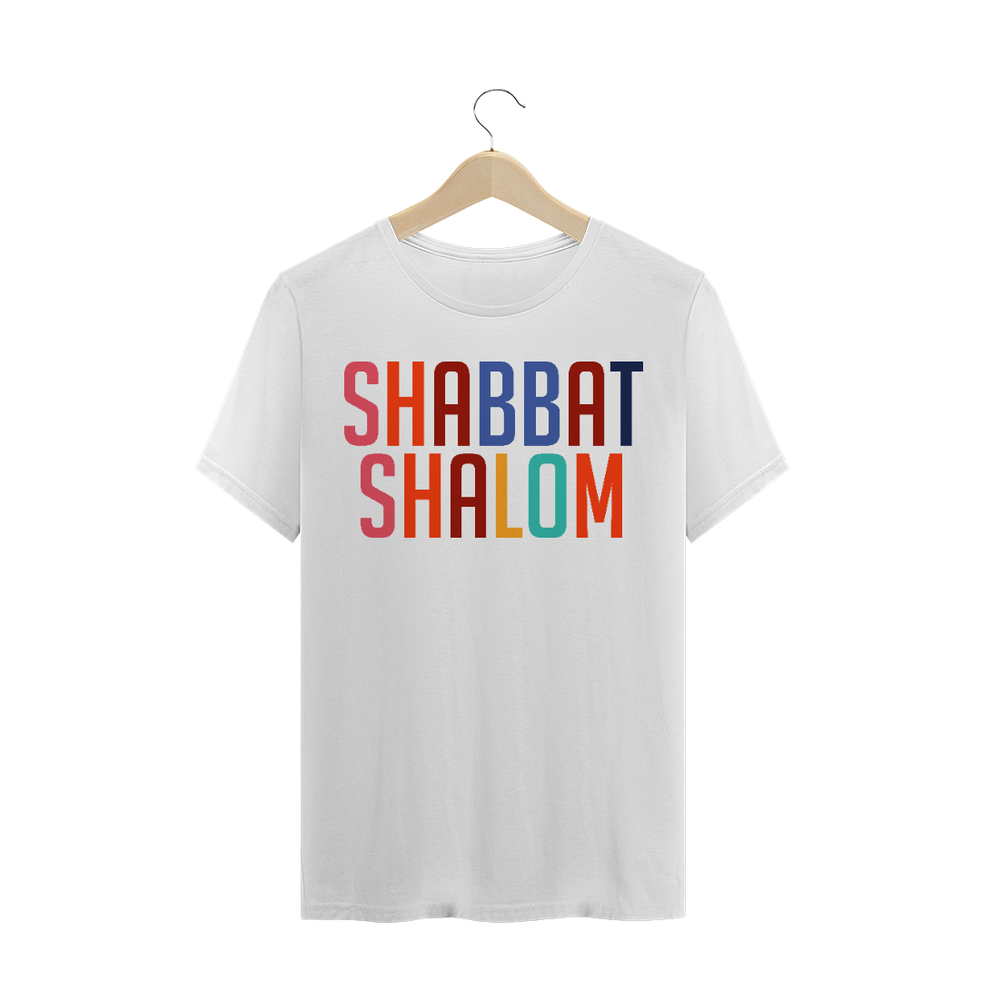 Nome do produto: Camisa Masculina Shabat Shalom
