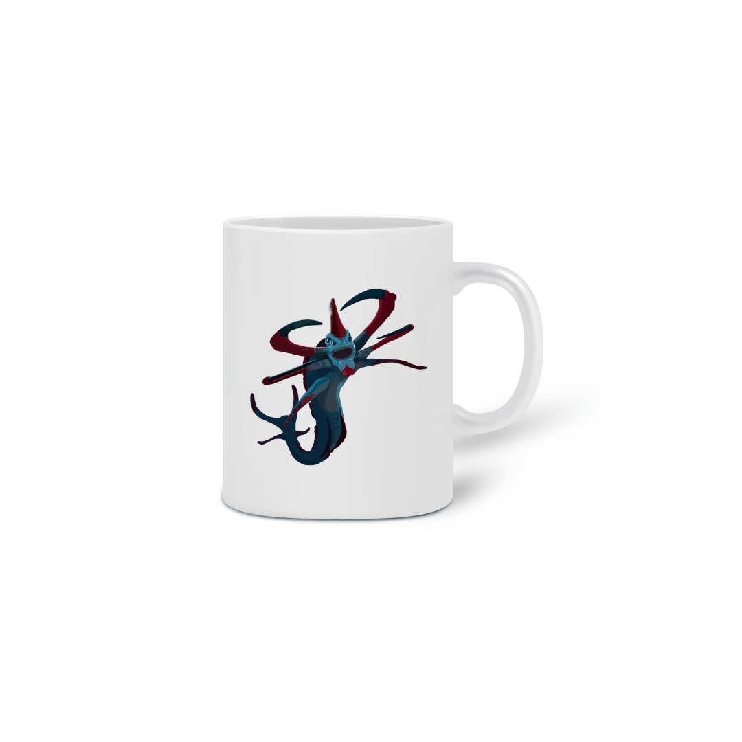 Nome do produto: Caneca Subnautica (Reaper Leviathan) | Branca