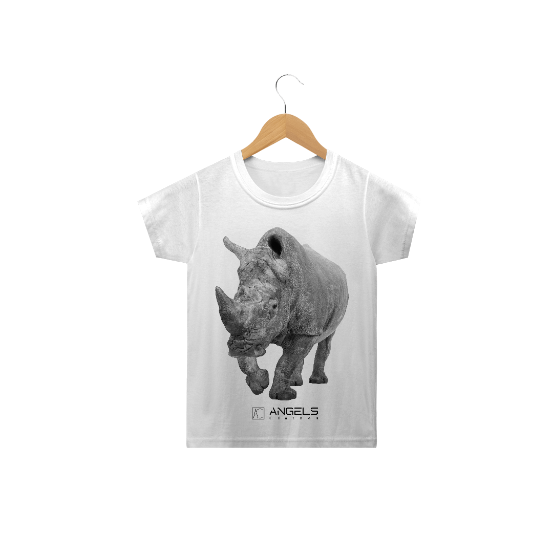 Nome do produto  Camisa infantil Rinoceronte