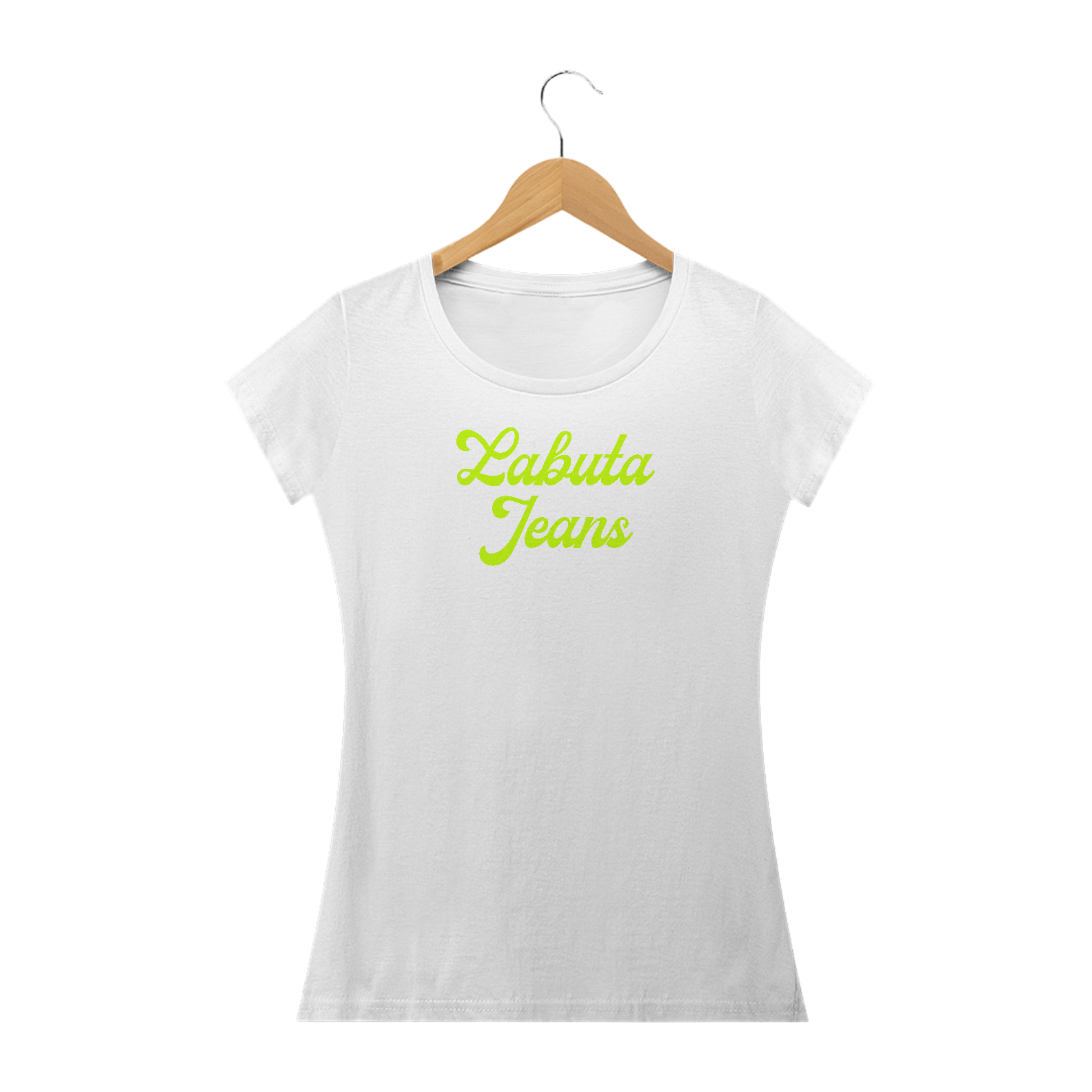 Nome do produto: Baby look Fem. Labuta - Verde neon (classic collection)