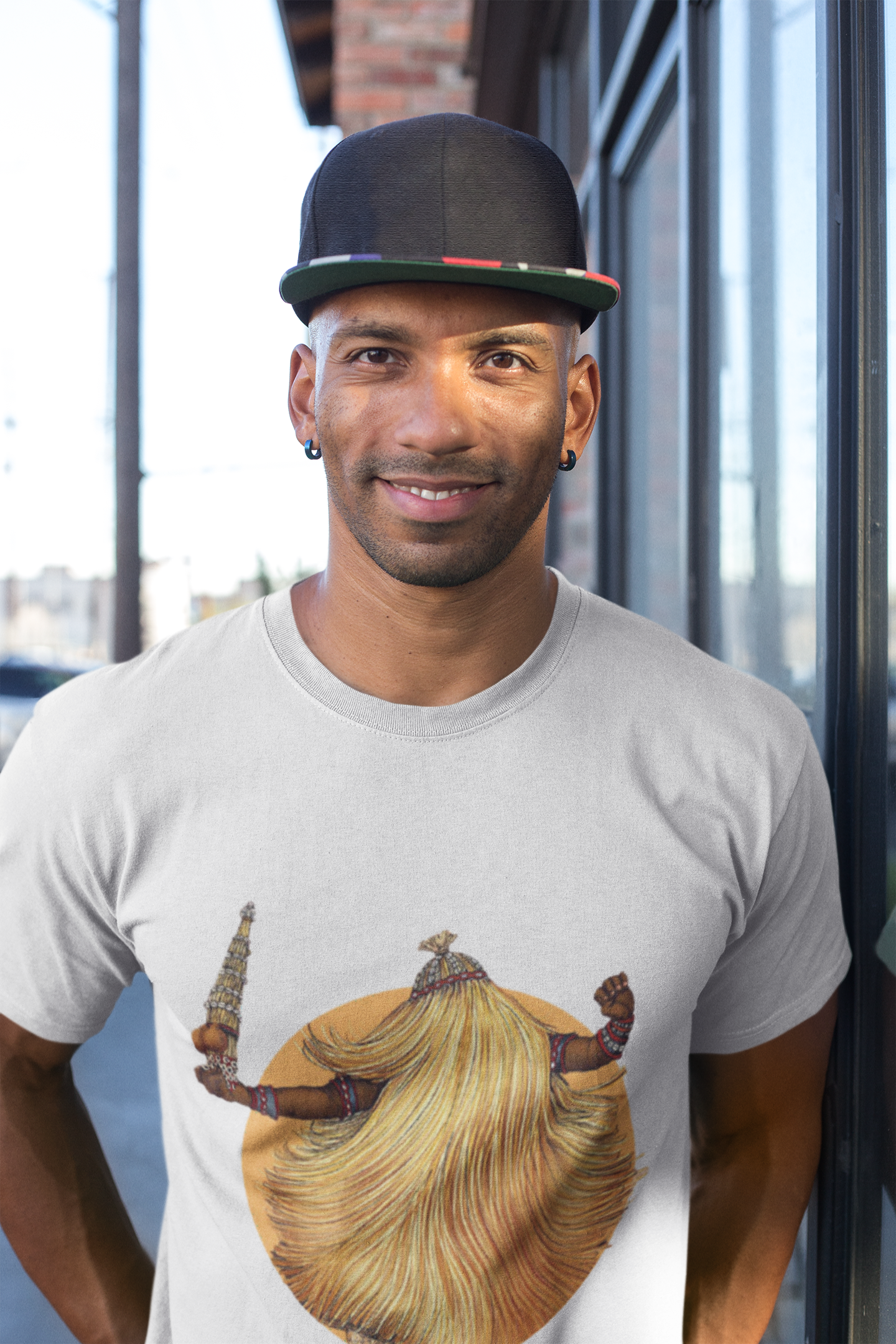 Nome do produto: Camiseta do Orixá Obaluaê (Unisex)