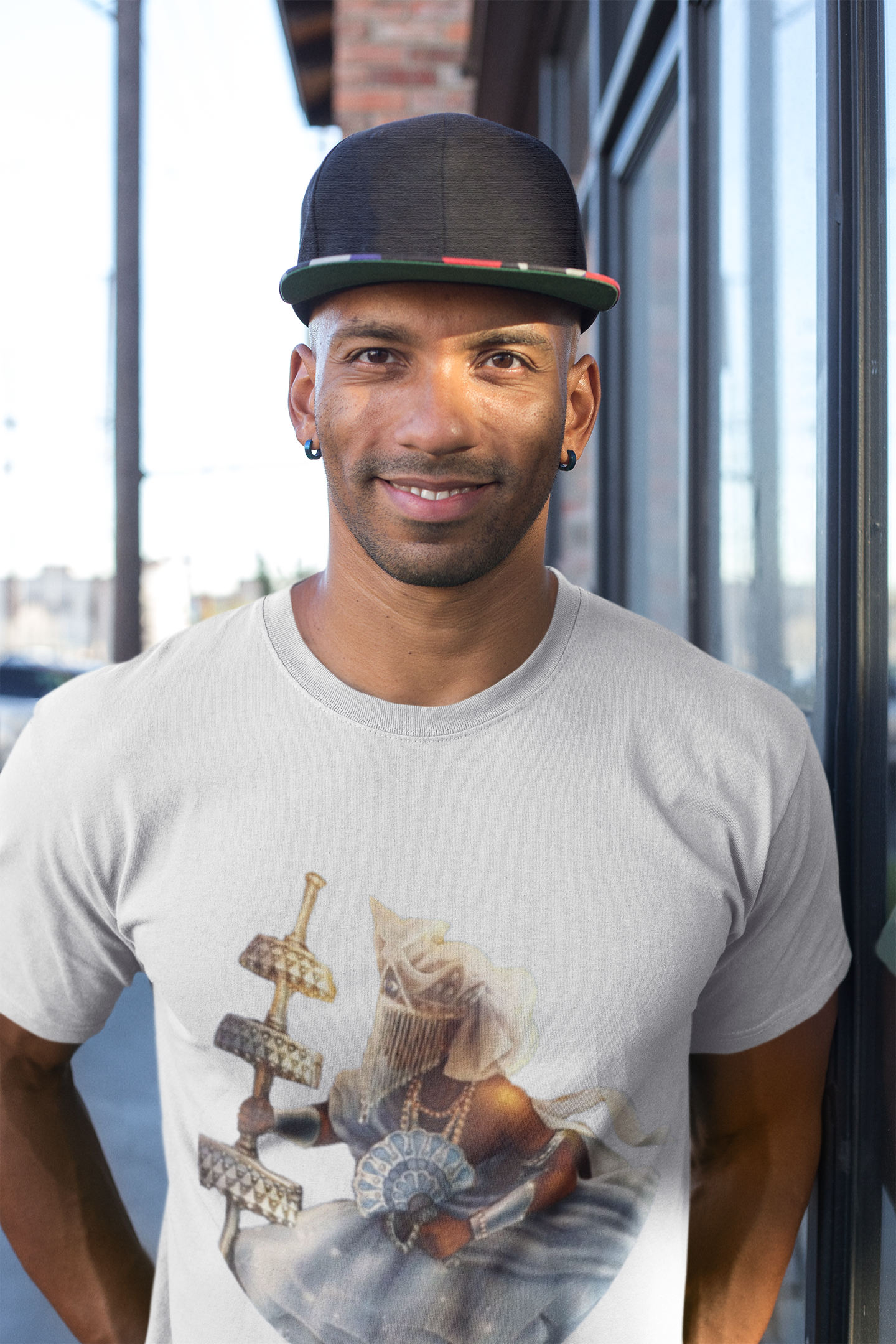 Nome do produto: Camiseta do Orixá Oxalá (Unisex)