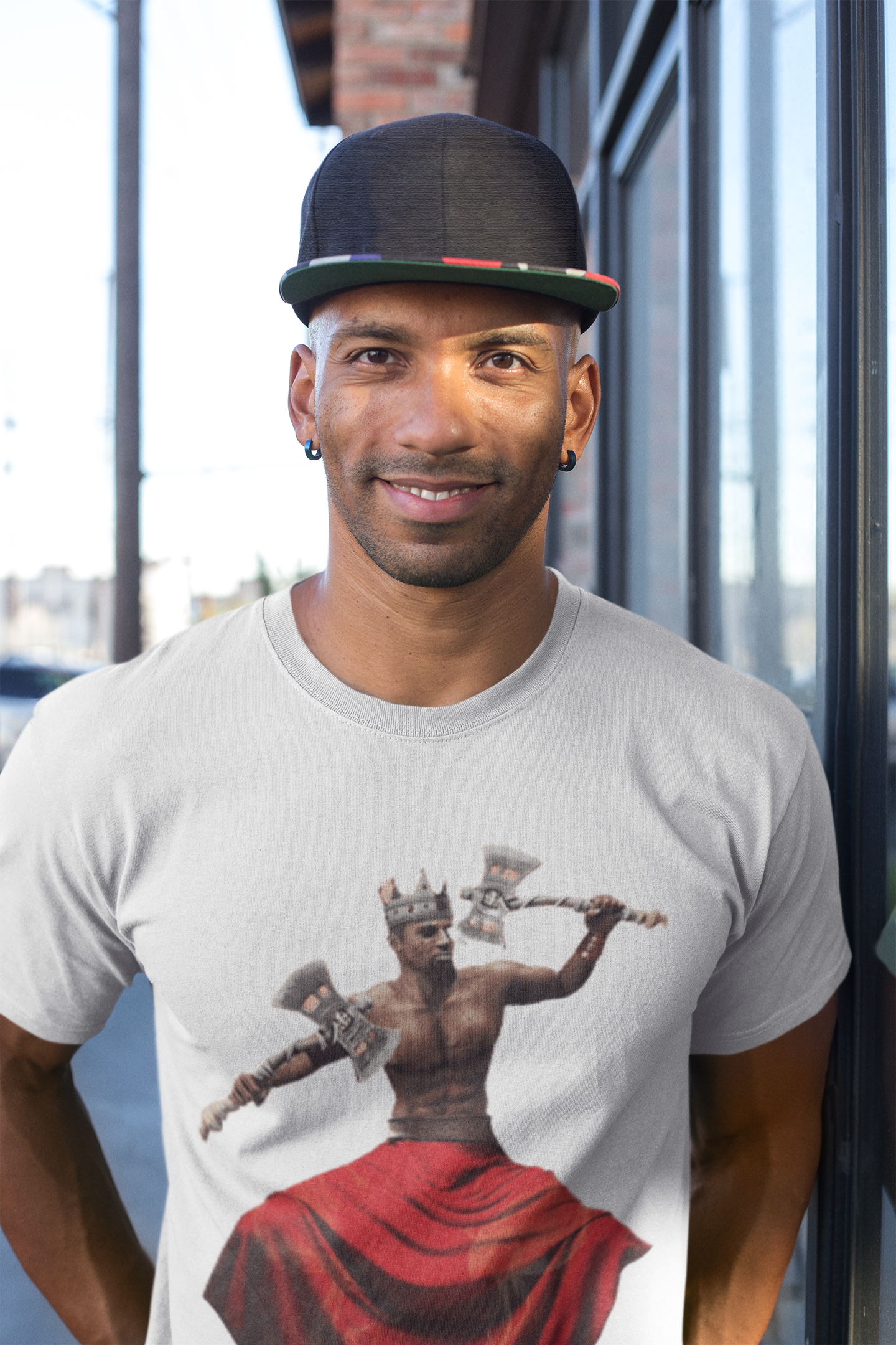 Nome do produto: Camiseta do Orixá Xangô (Unisex)