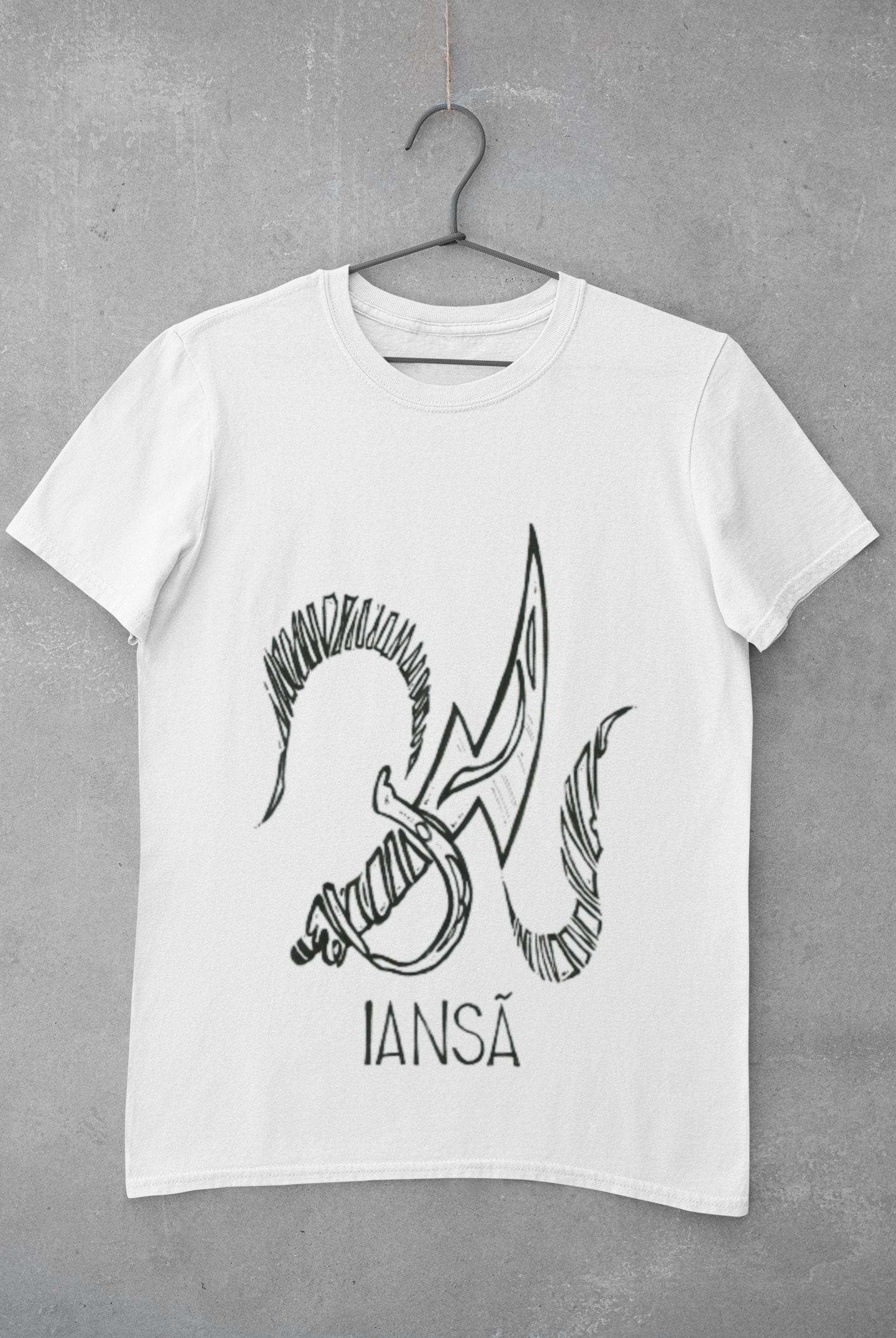 Nome do produto: Camiseta da Orixá Iansã (Modelo Plus Size)