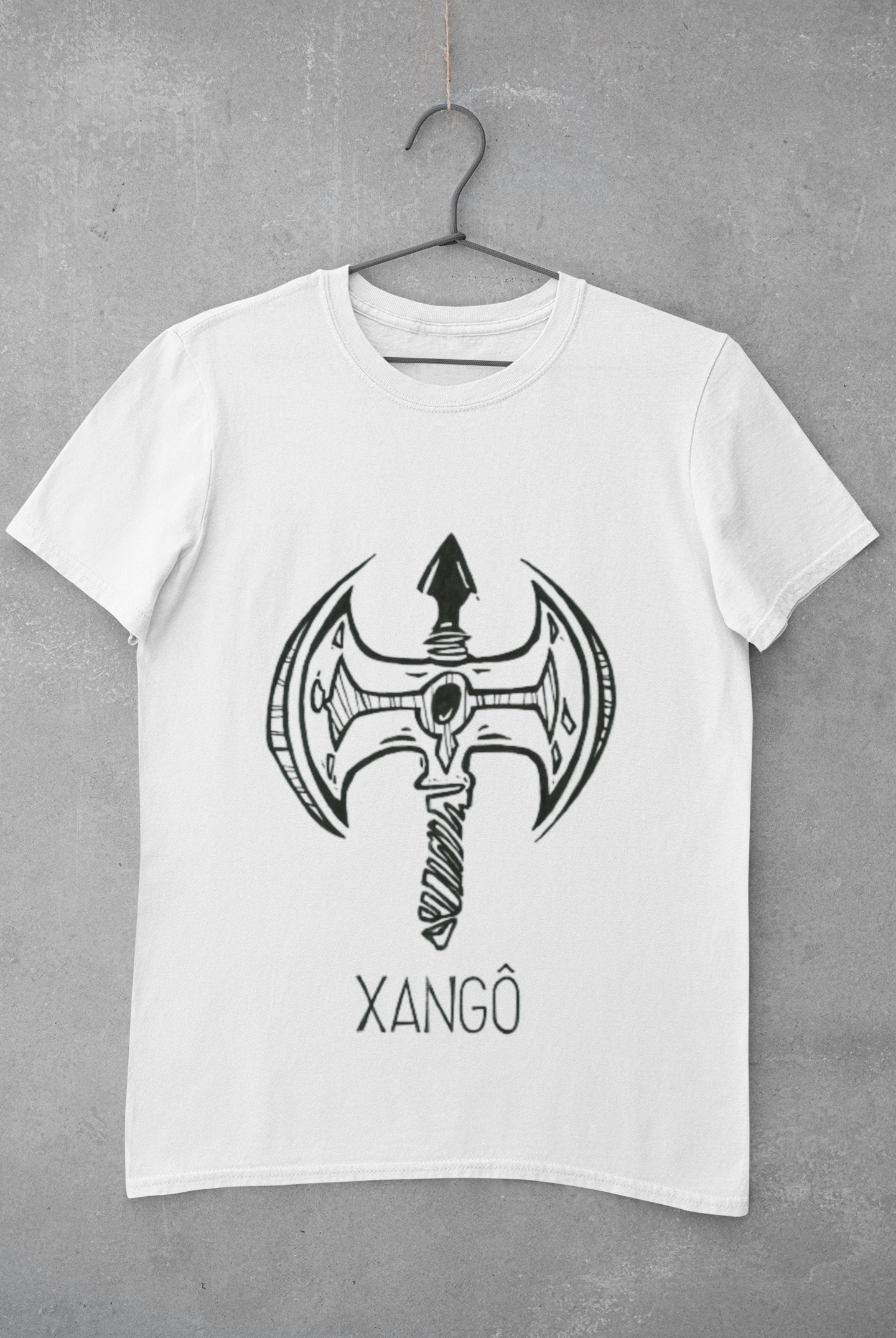 Nome do produto: Camiseta do Orixá Xangô (Modelo Plus Size)