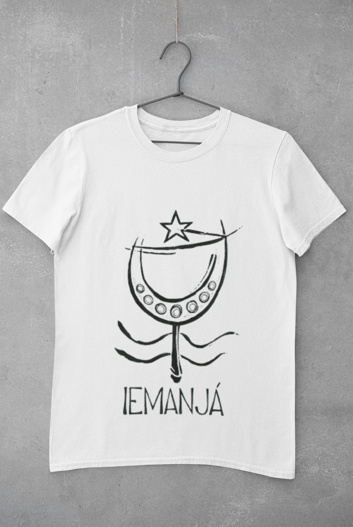 Nome do produto: Camiseta da Orixá Iemanjá (Modelo Plus Size)