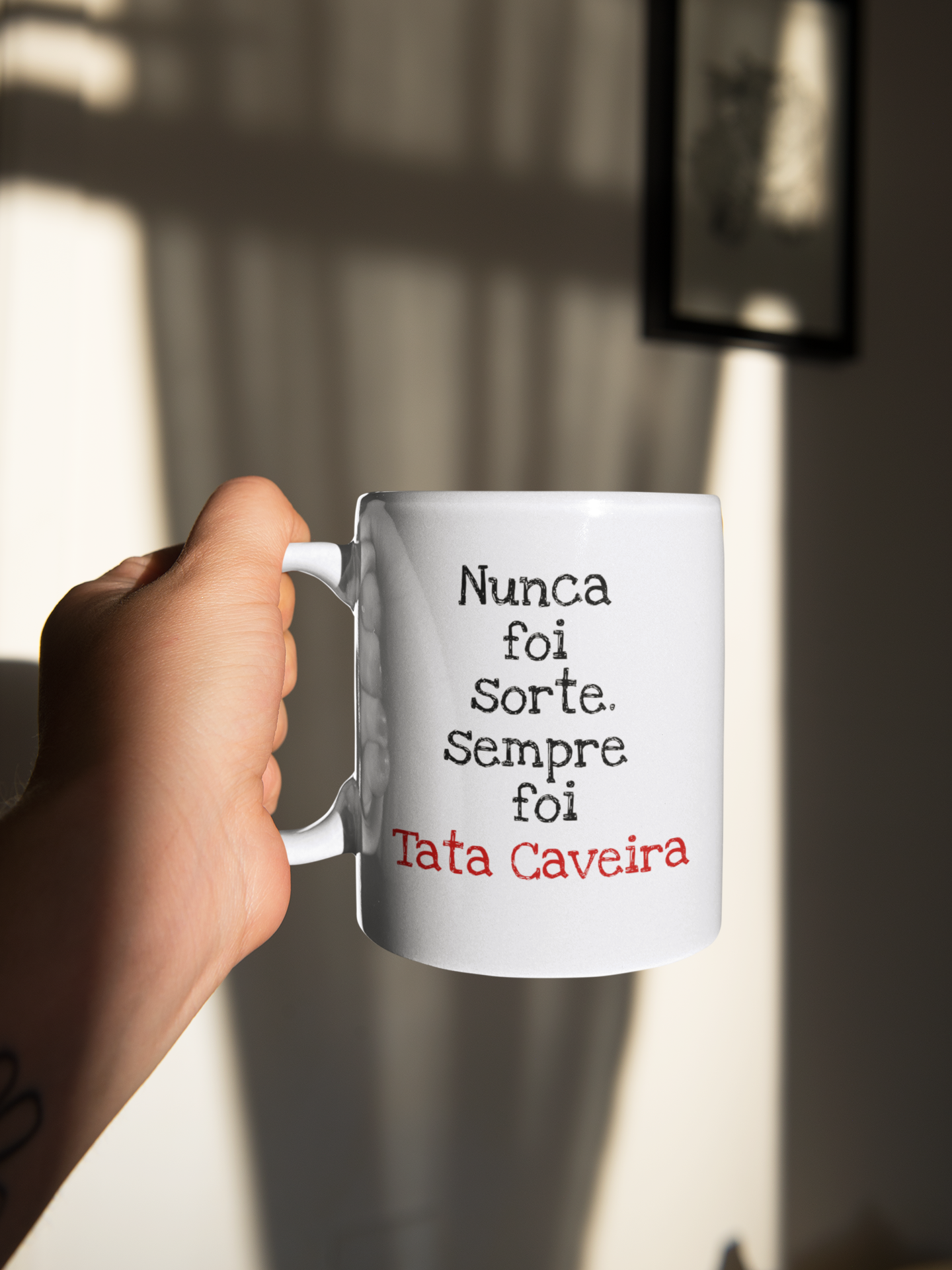 Nome do produto: Caneca Exú Tata Caveira