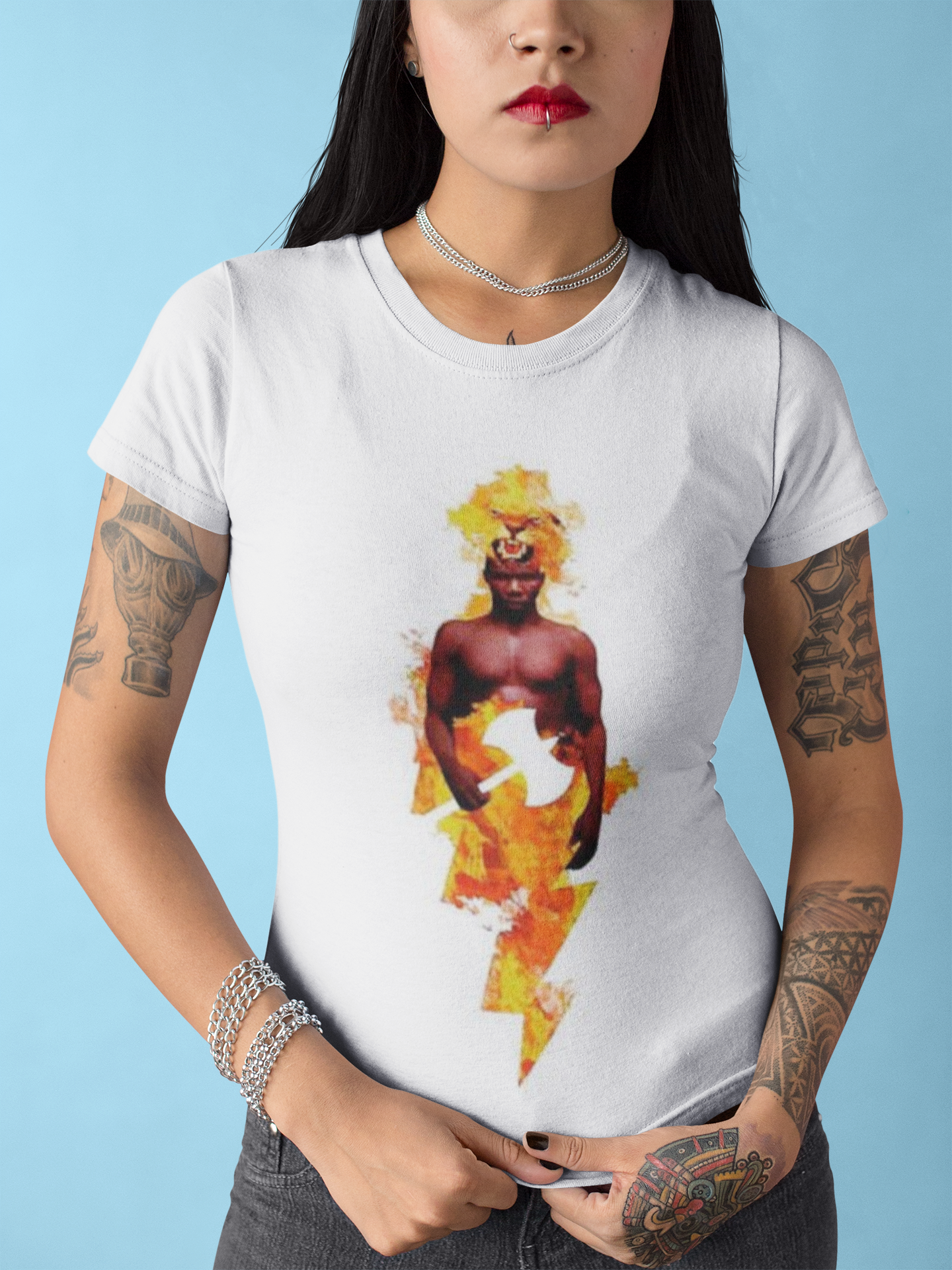 Nome do produto: Baby Look Xangô