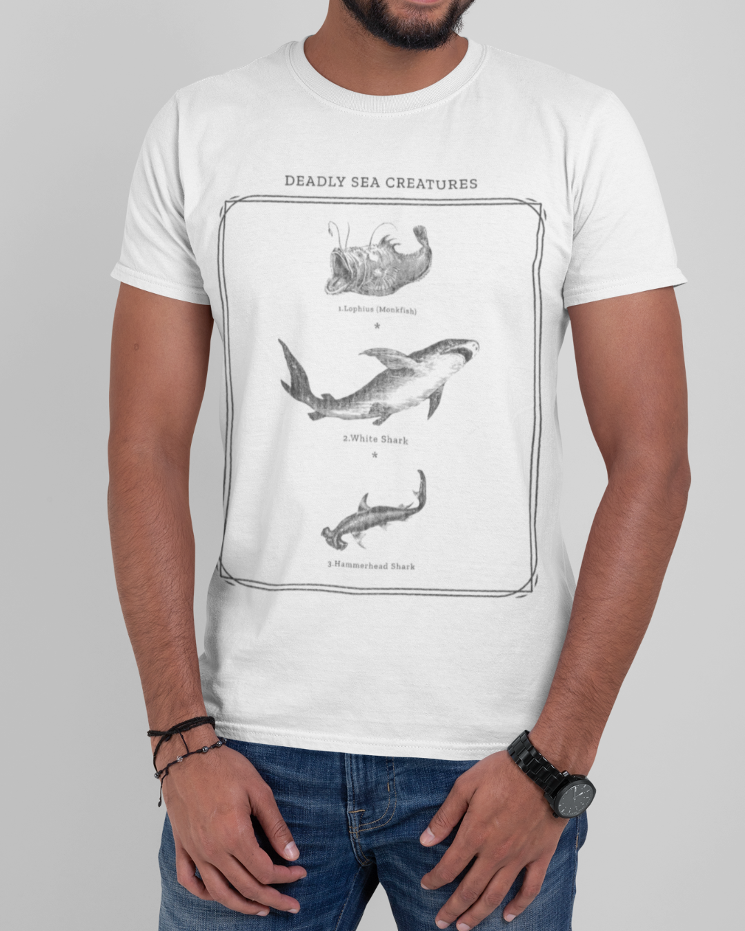 Nome do produto: Camiseta Deadly Sea Creatures