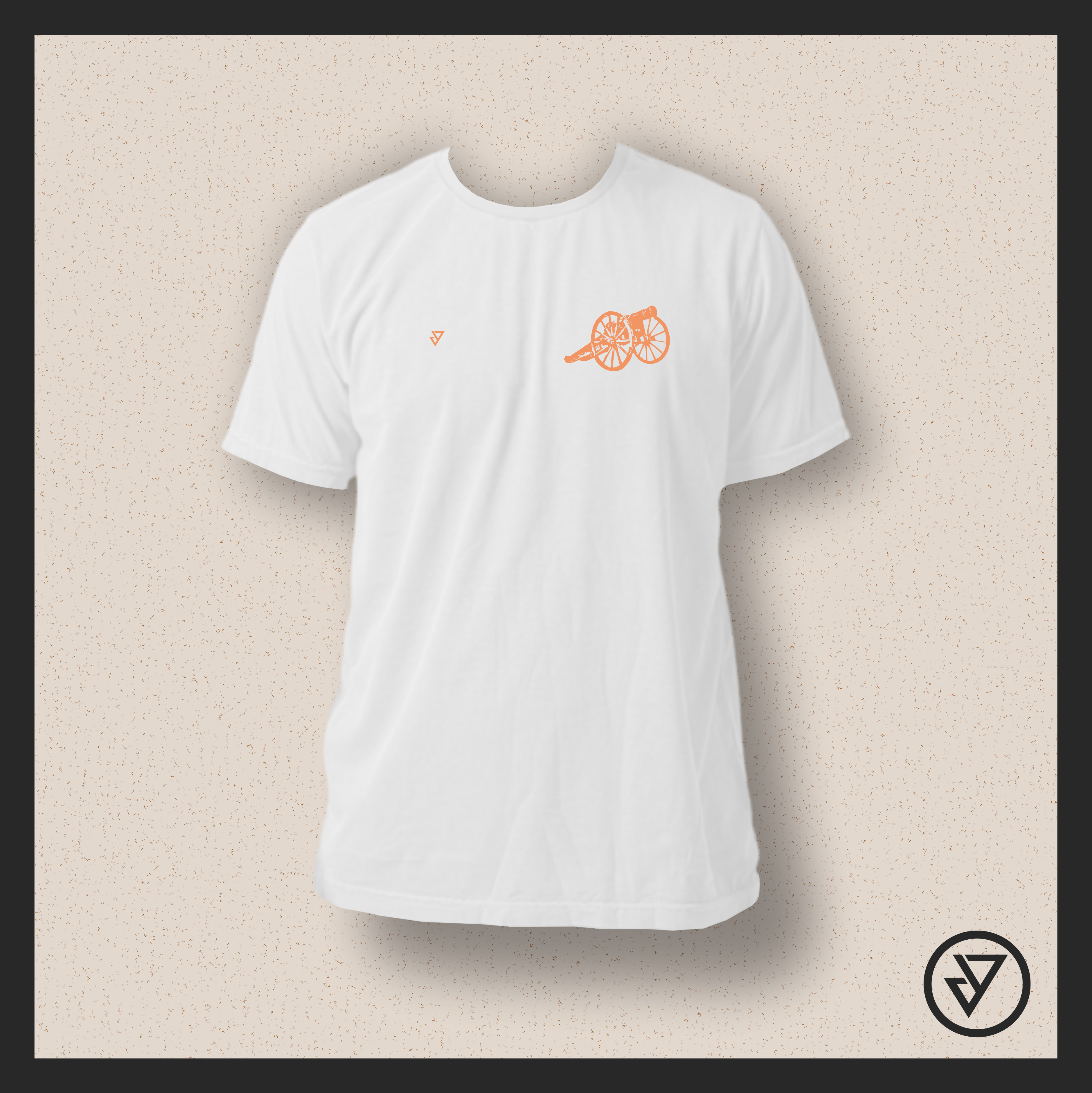 Nome do produto: Camisa AC/DC (For Those About to Rock) - Branca/Preta