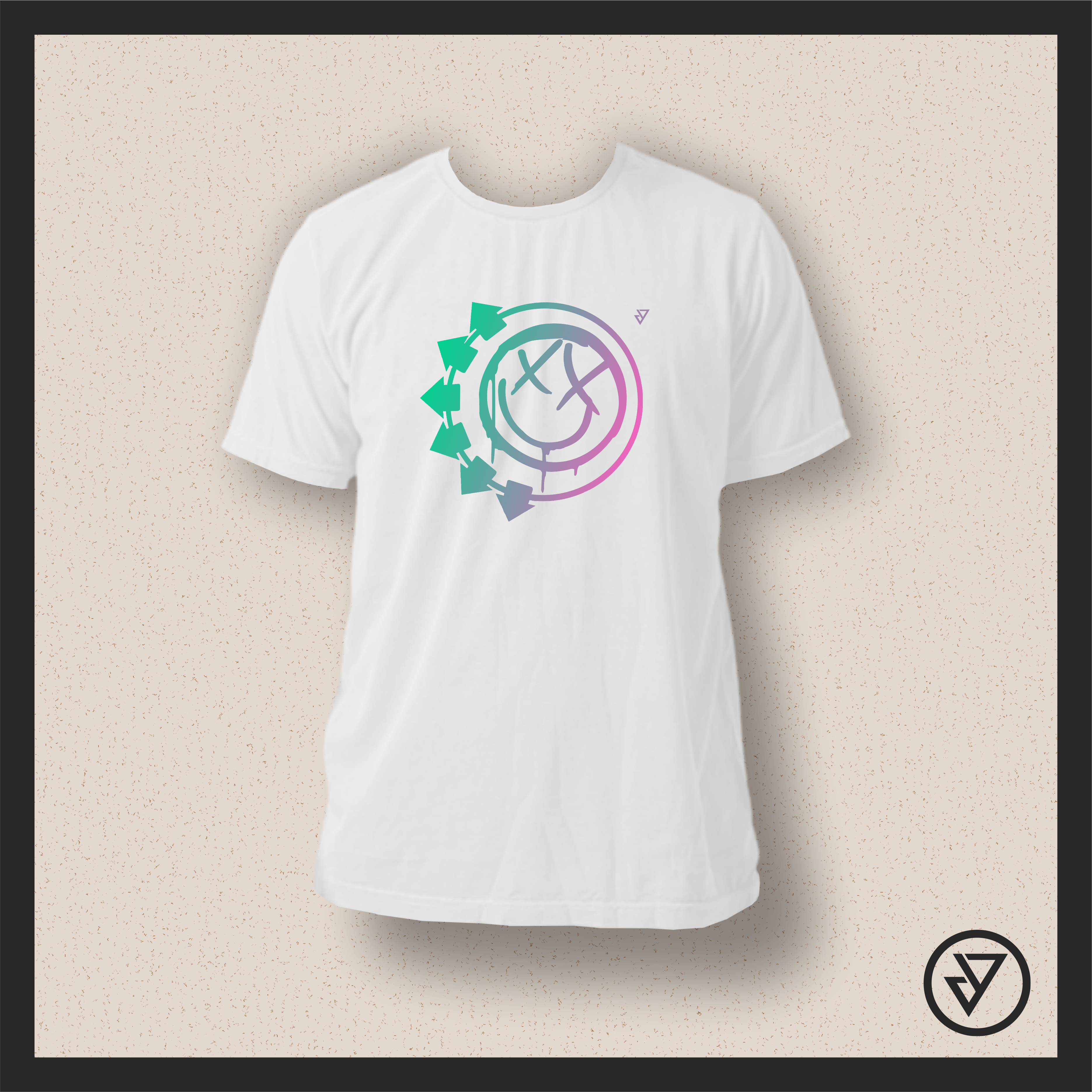 Nome do produto: Camisa Blink-182 - Branca/Preta