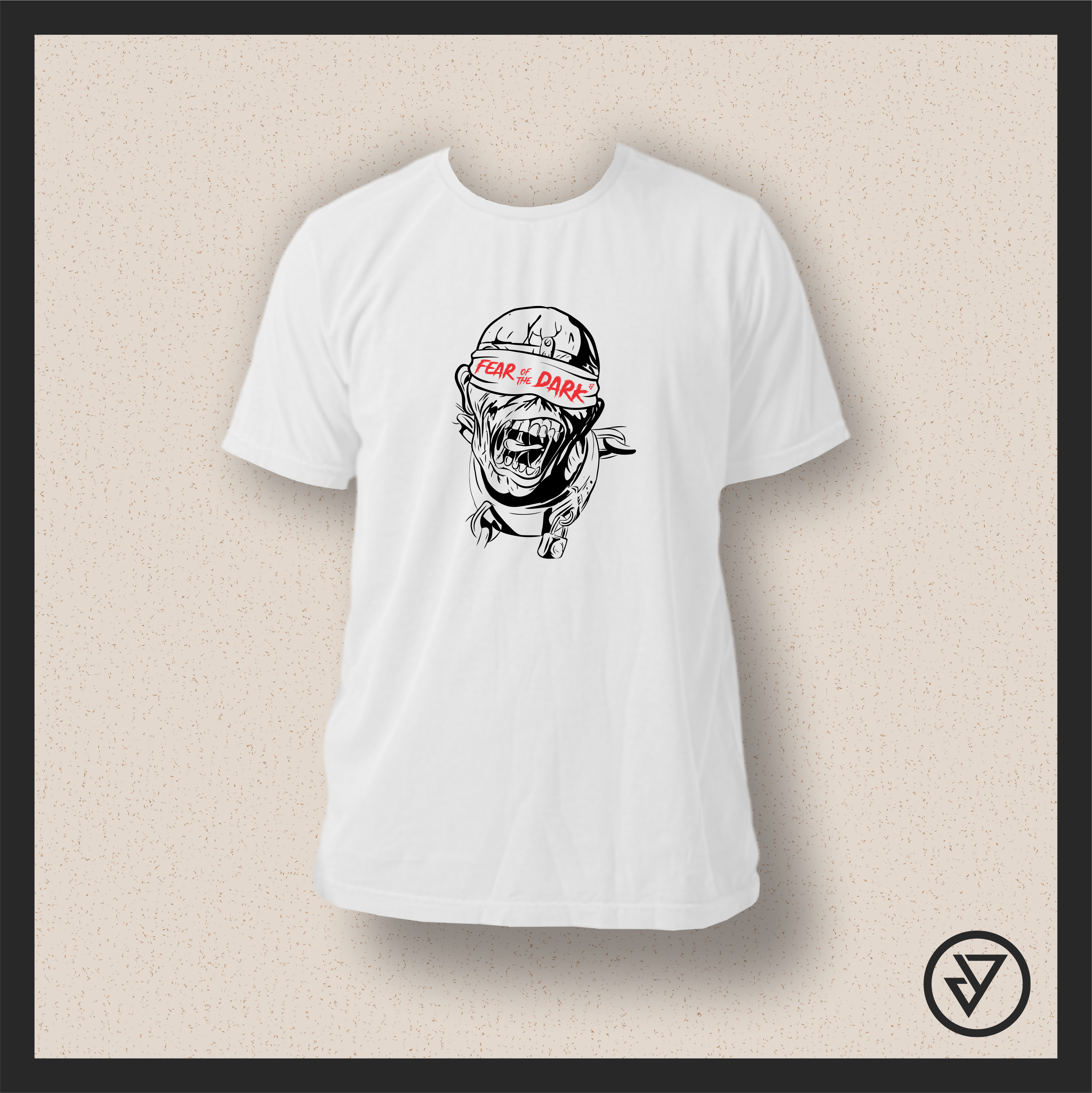 Nome do produto: Camisa Iron Maiden (Fear Of The Dark) - Branca