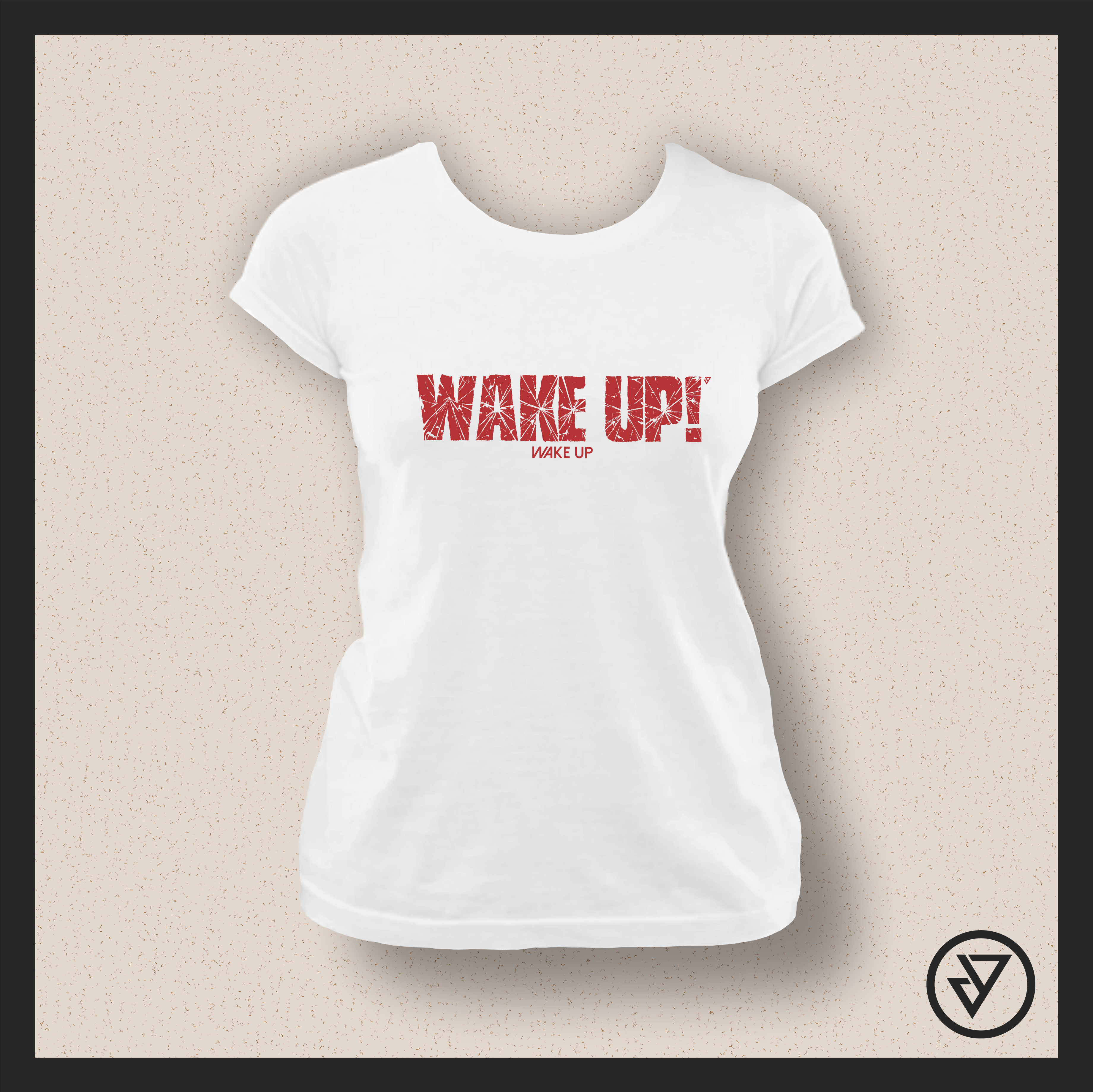 Nome do produto: Camisa Feminina System of a Down - WAKE UP (Chop Suey!) - Branca/Preta