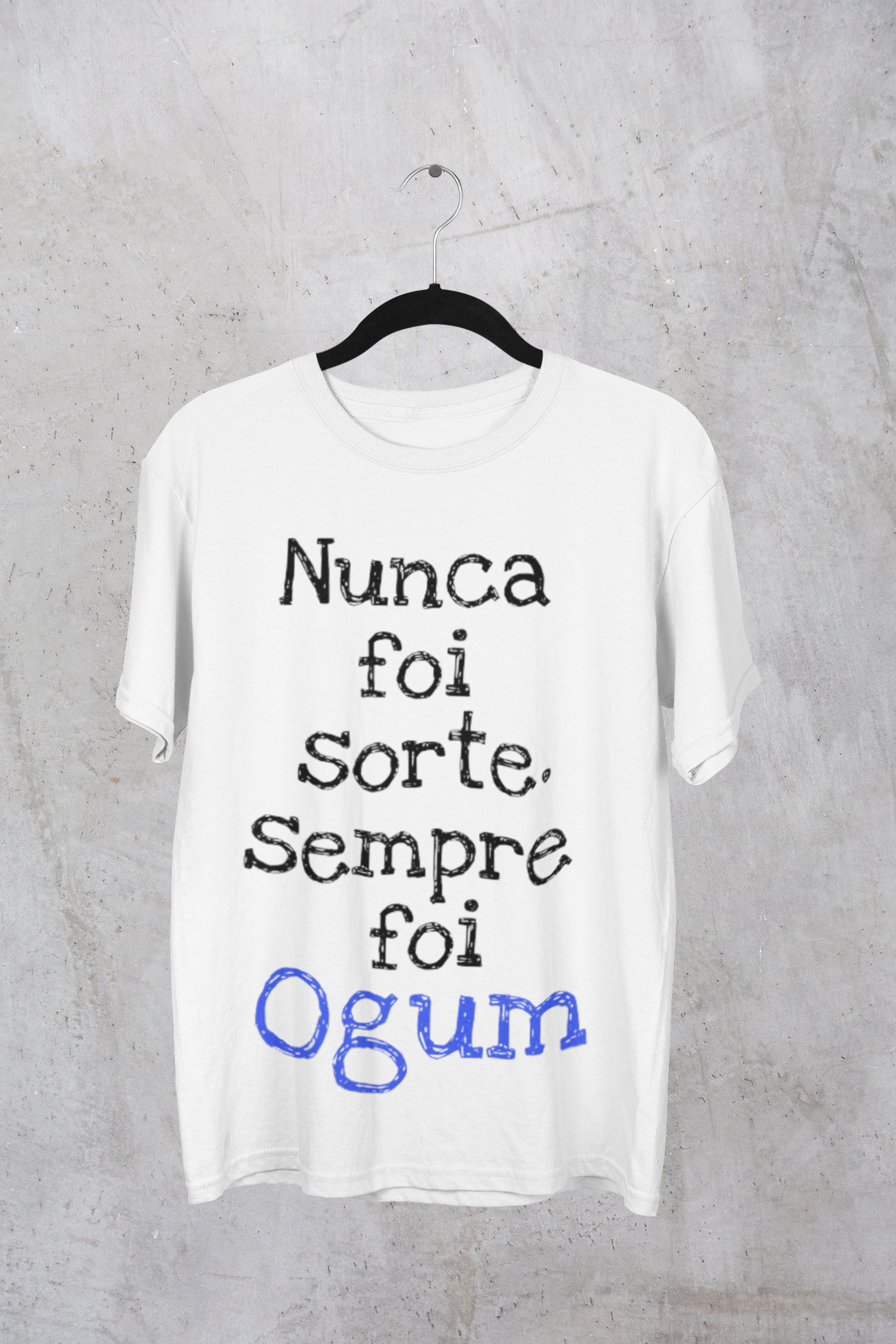 Nome do produto: Camiseta do Orixá Ogum (Modelo Plus Size)