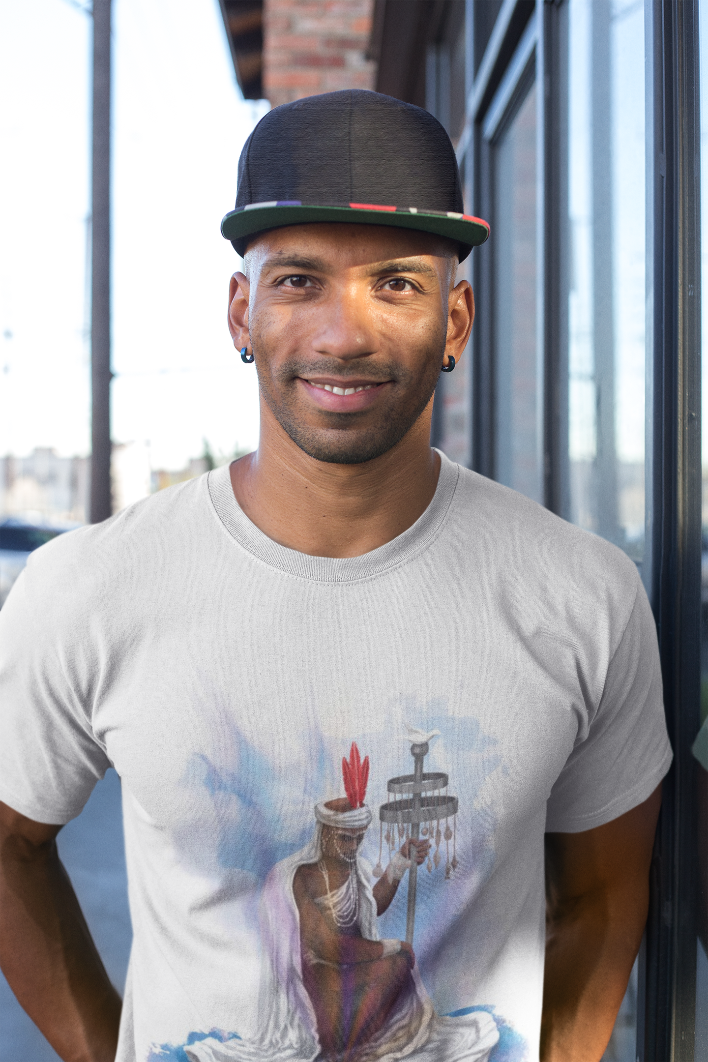 Nome do produto: Camiseta Orixá Oxaguiam (Unisex)