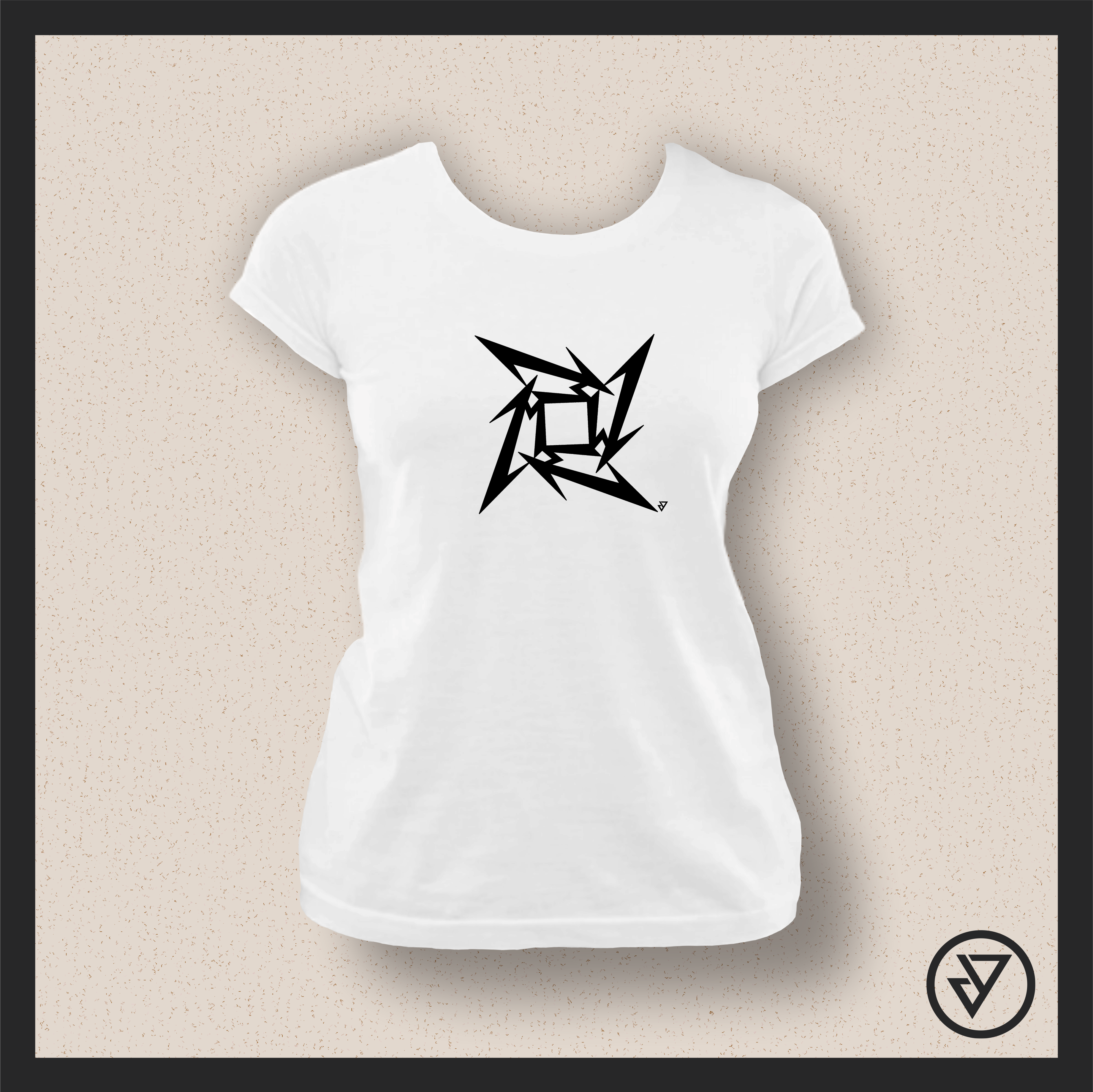 Nome do produto: Camisa Feminina Metallica - Branca