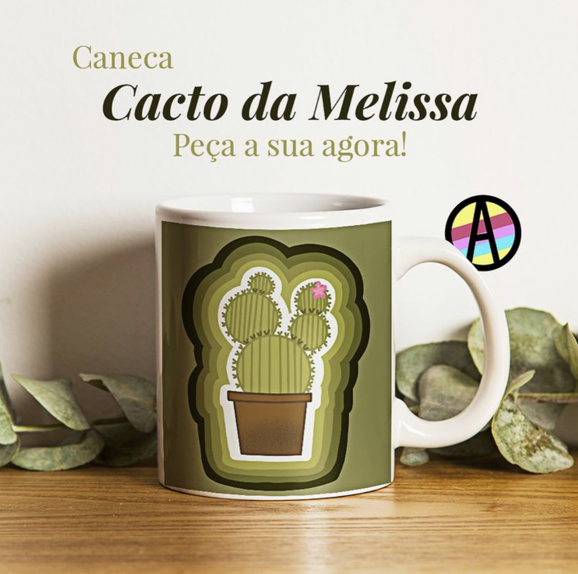 Nome do produto: Caneca Melissa