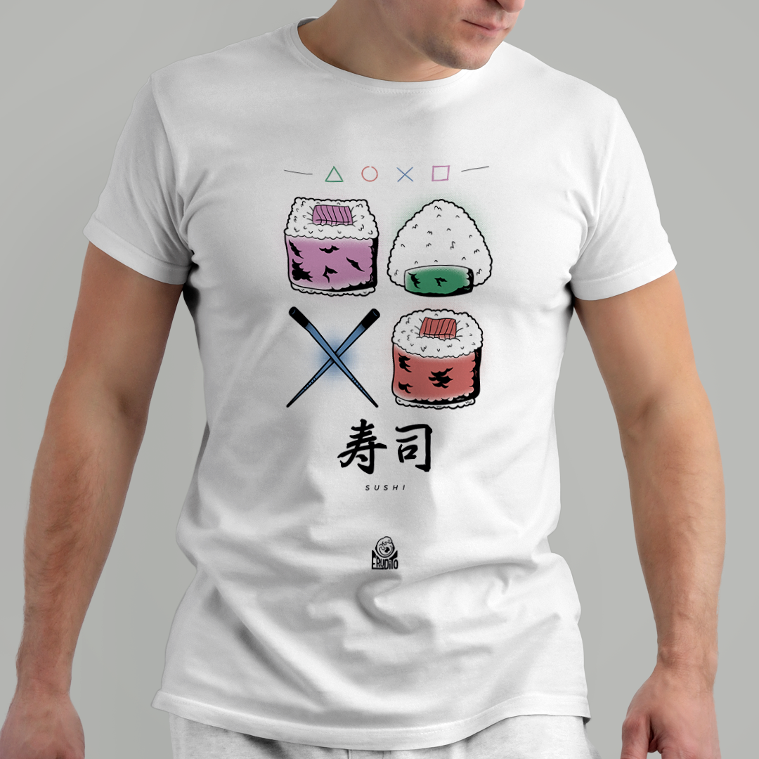 Nome do produto: Camiseta Play Sushi