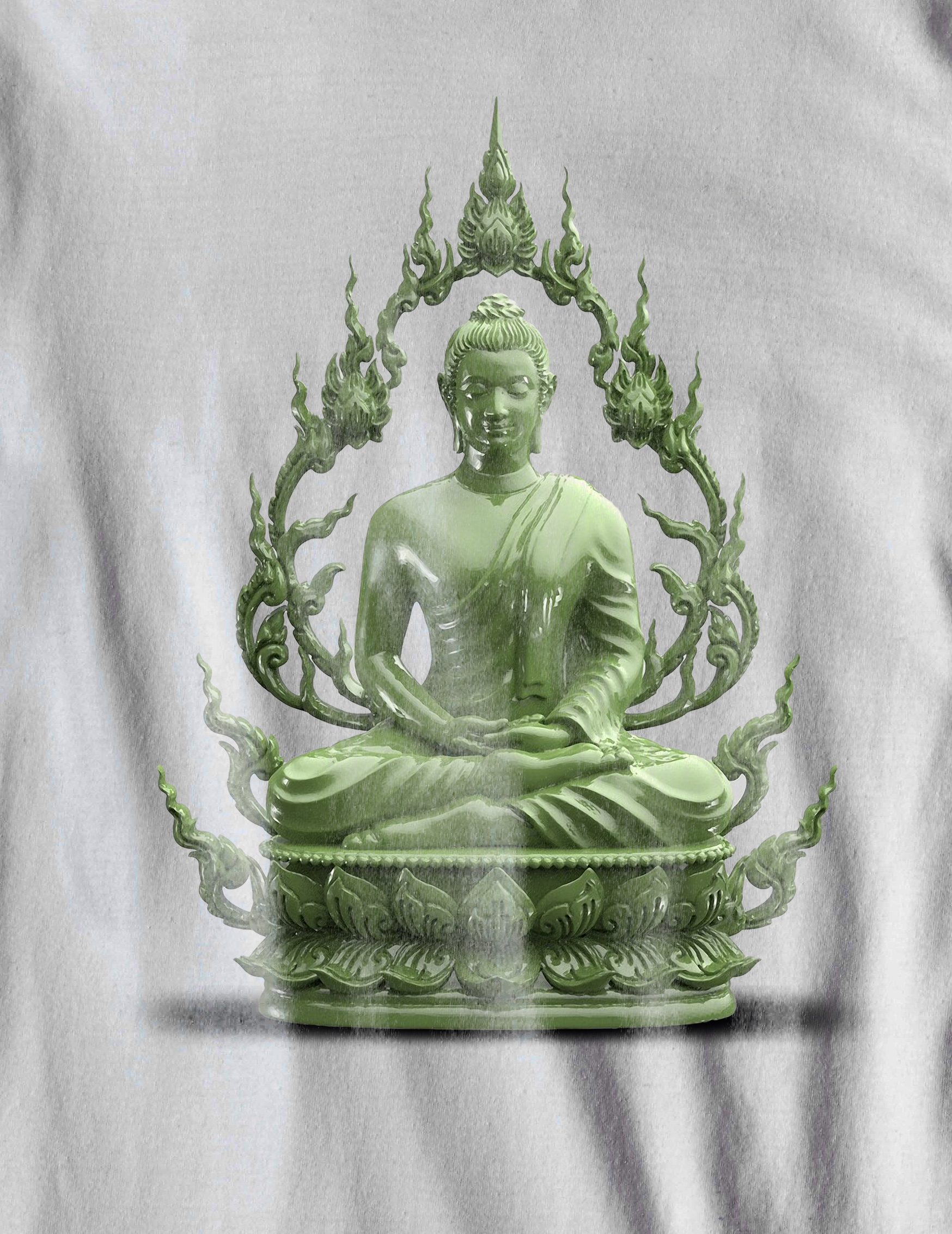 Nome do produto: Camiseta o Buda de Jade - (unissex)