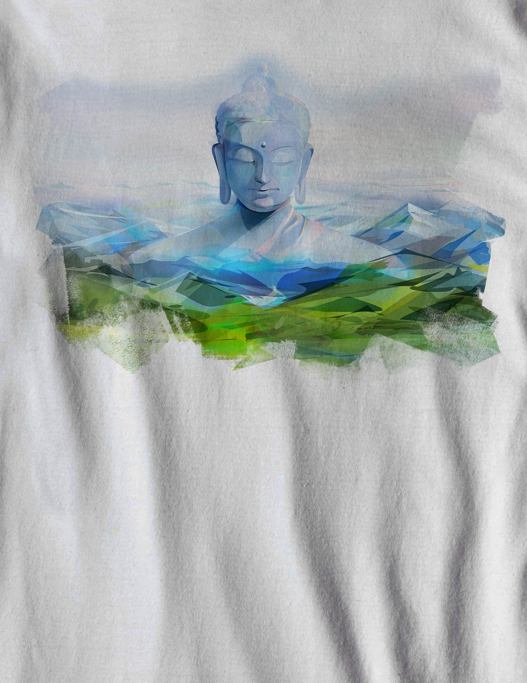 Nome do produto: Camiseta As Montanhas de Buda - (unissex)